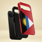 Antigua and Barbuda Flag Tough Phone Case - Irie Blues Boutique