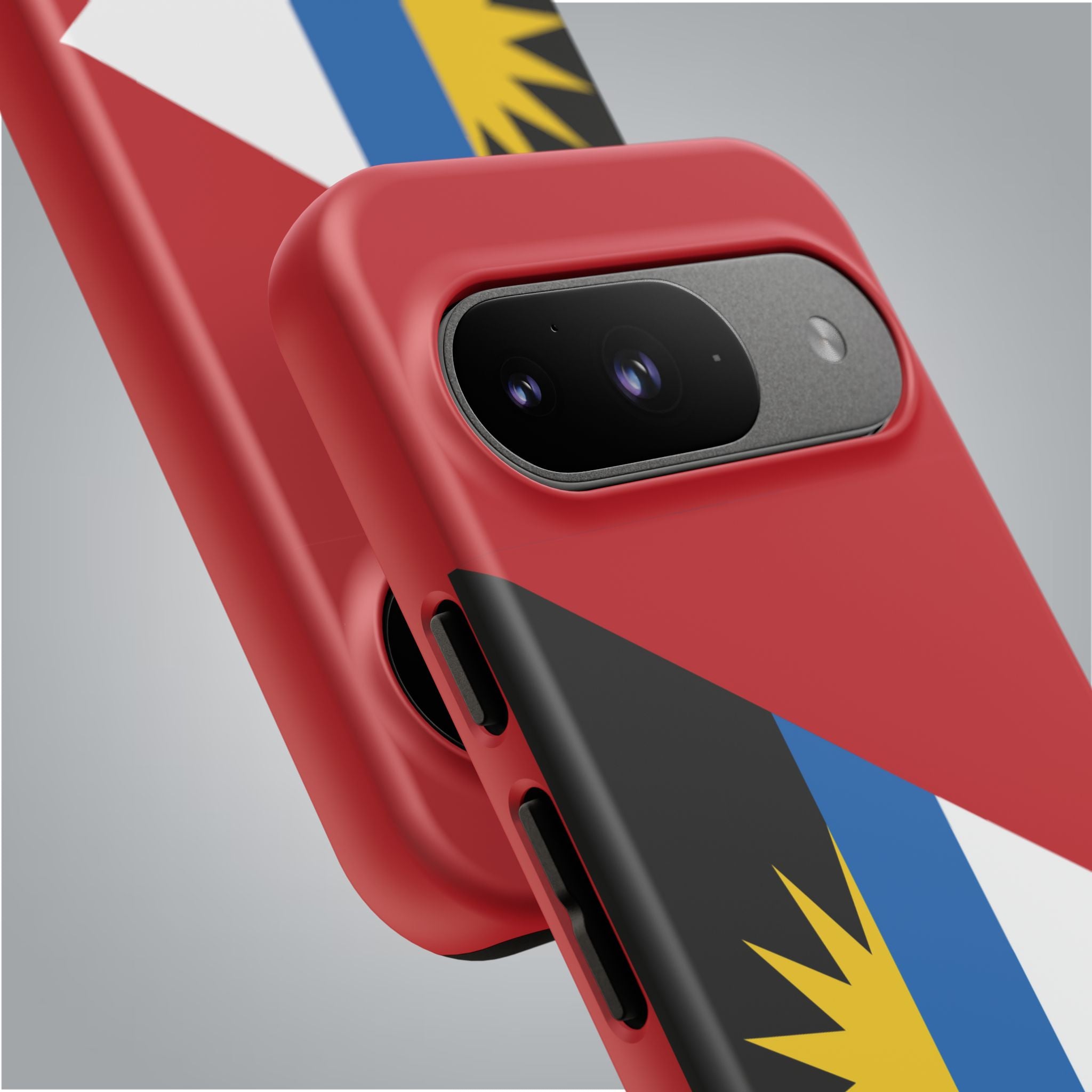 Antigua and Barbuda Flag Tough Phone Case - Irie Blues Boutique