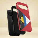 Antigua and Barbuda Flag Tough Phone Case - Irie Blues Boutique