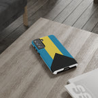 Bahamas Flag Tough Phone Case - Irie Blues Boutique