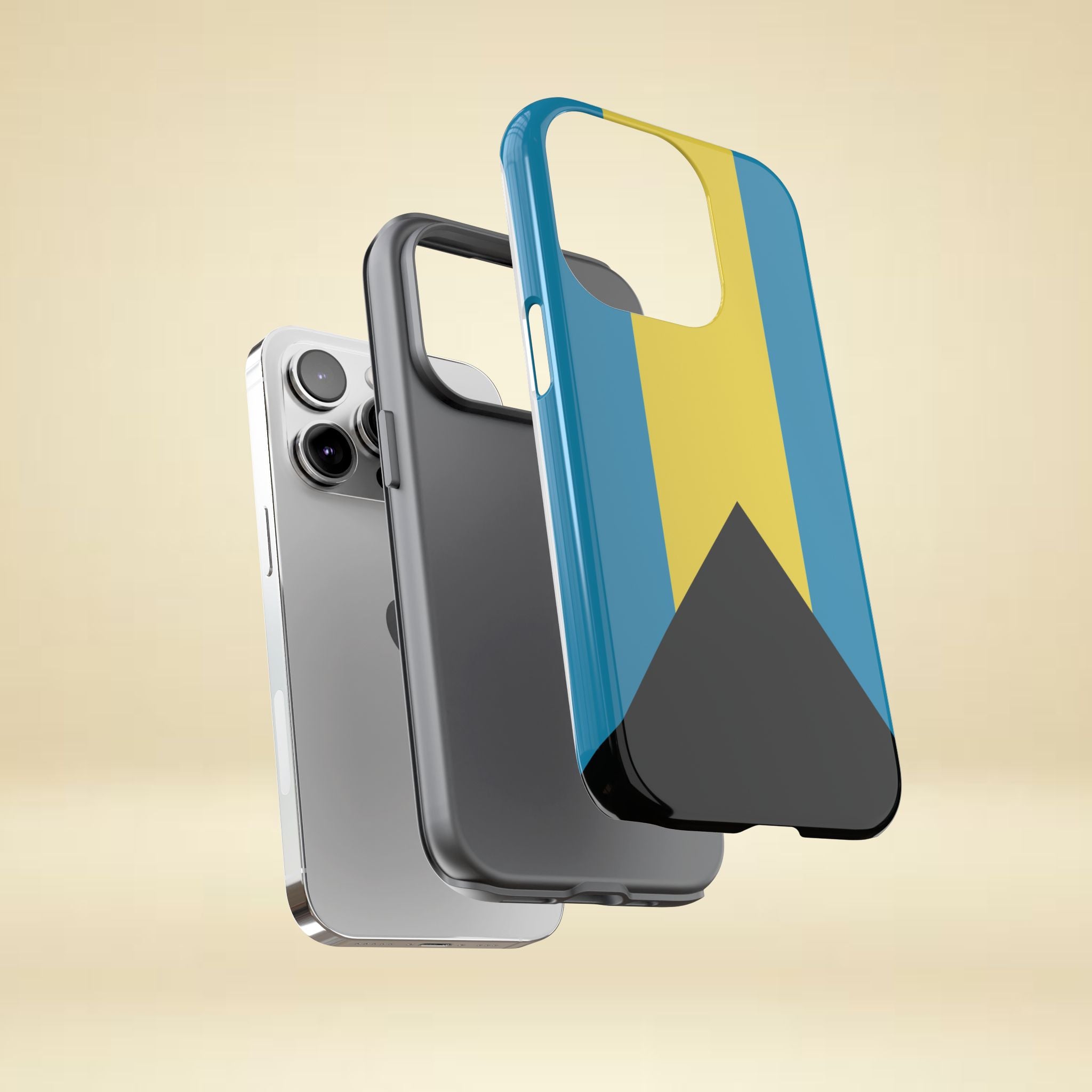 Bahamas Flag Tough Phone Case - Irie Blues Boutique