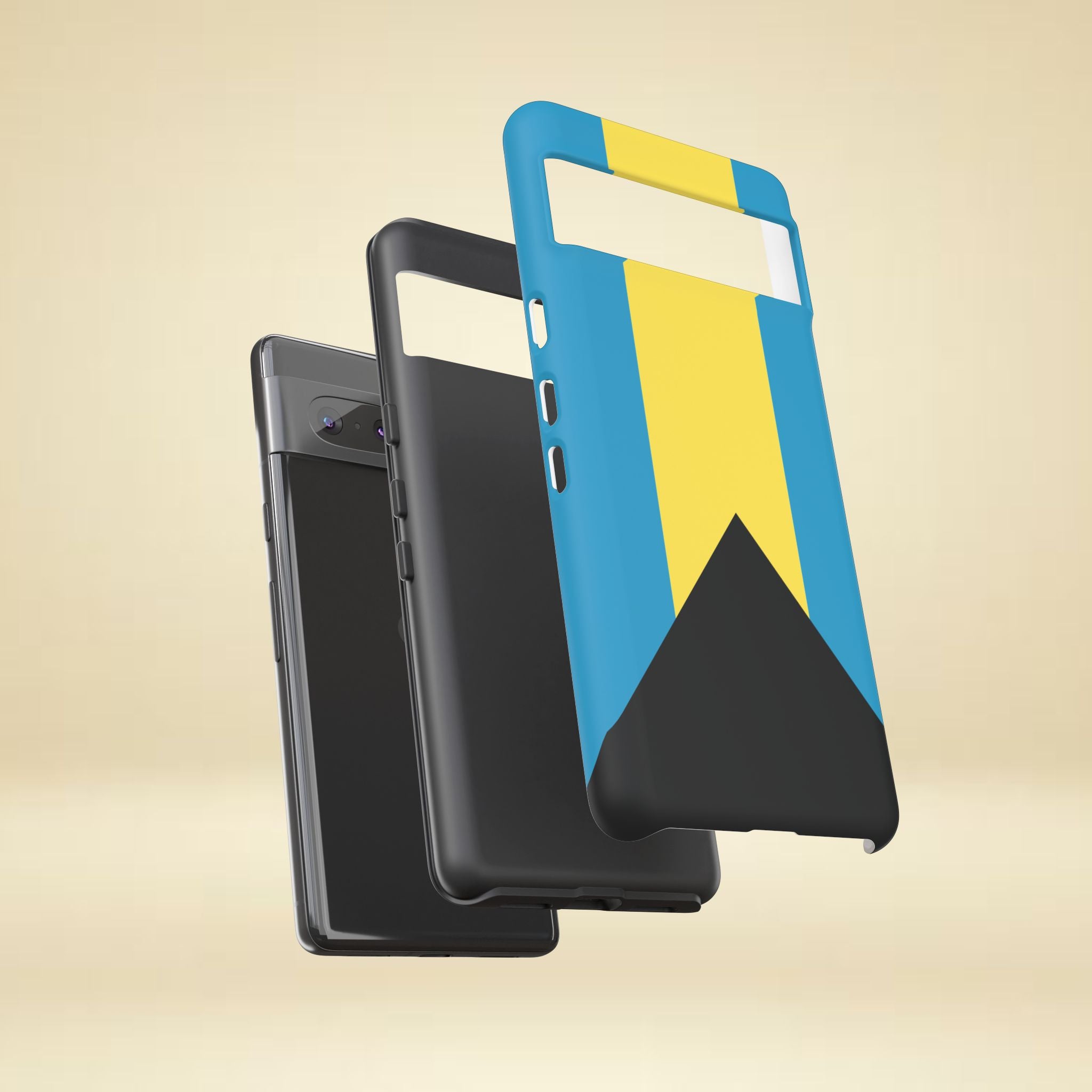 Bahamas Flag Tough Phone Case - Irie Blues Boutique