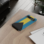 Bahamas Flag Tough Phone Case - Irie Blues Boutique