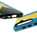Bahamas Flag Tough Phone Case - Irie Blues Boutique