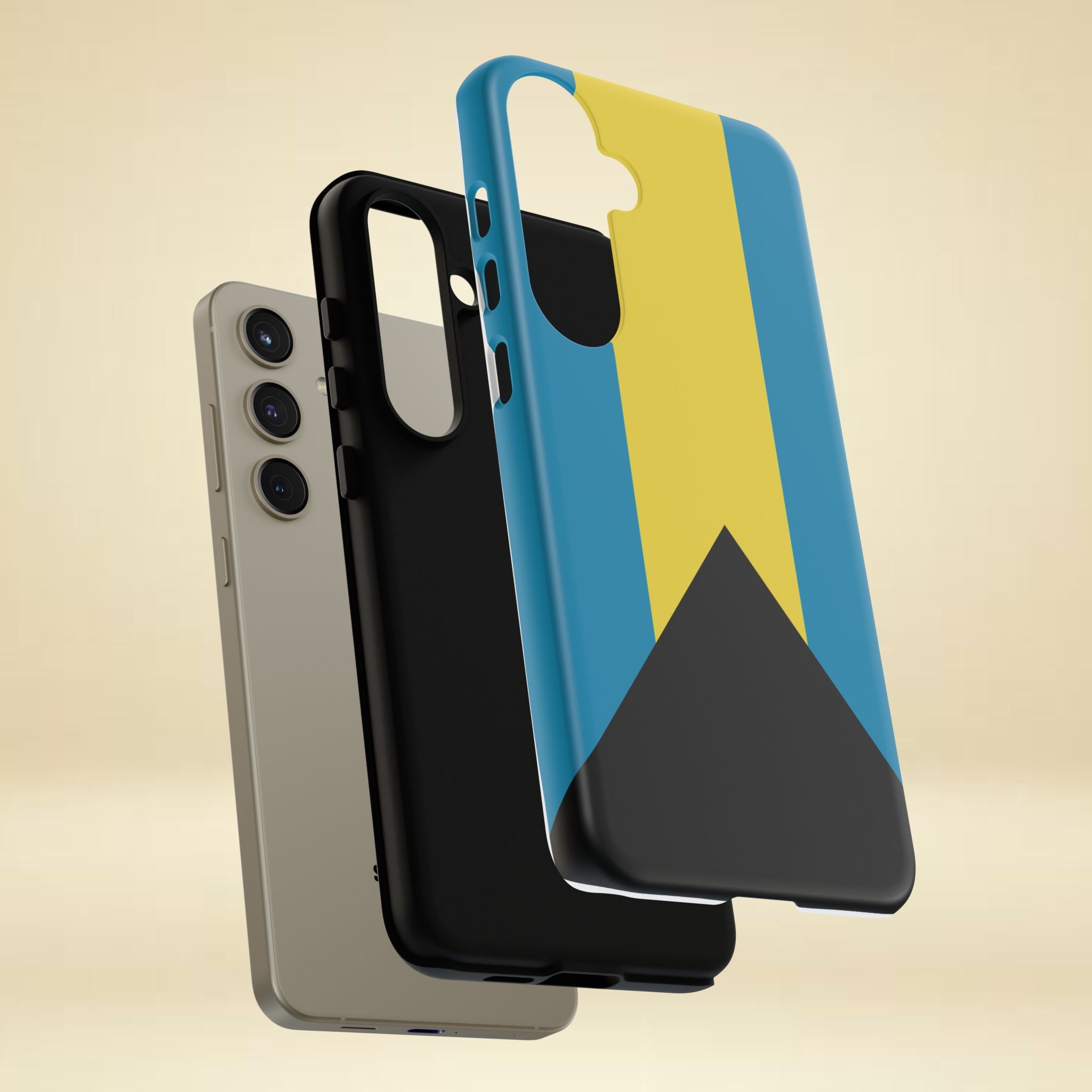 Bahamas Flag Tough Phone Case - Irie Blues Boutique