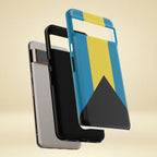 Bahamas Flag Tough Phone Case - Irie Blues Boutique
