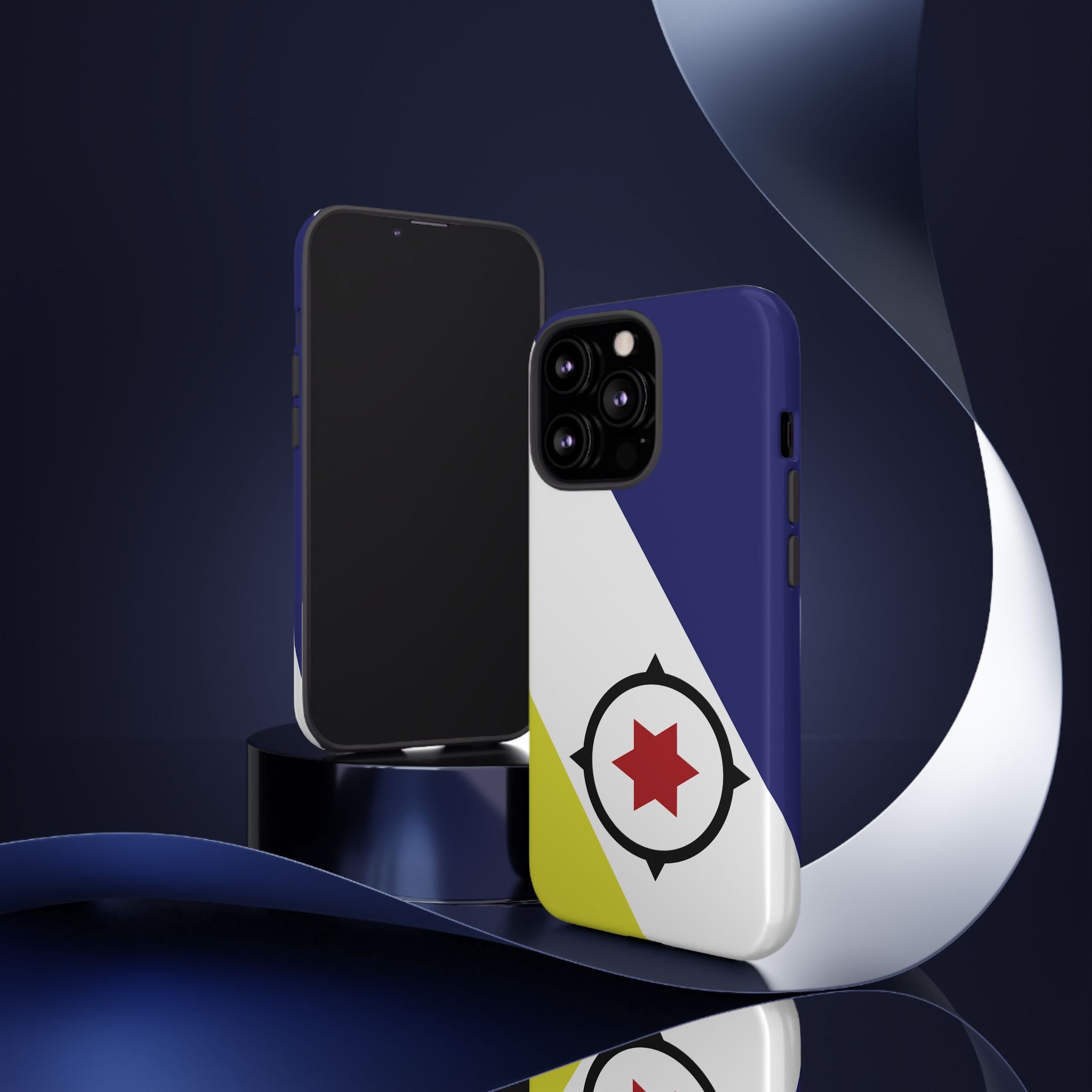 Bonaire Flag Tough Phone Case - Irie Blues Boutique