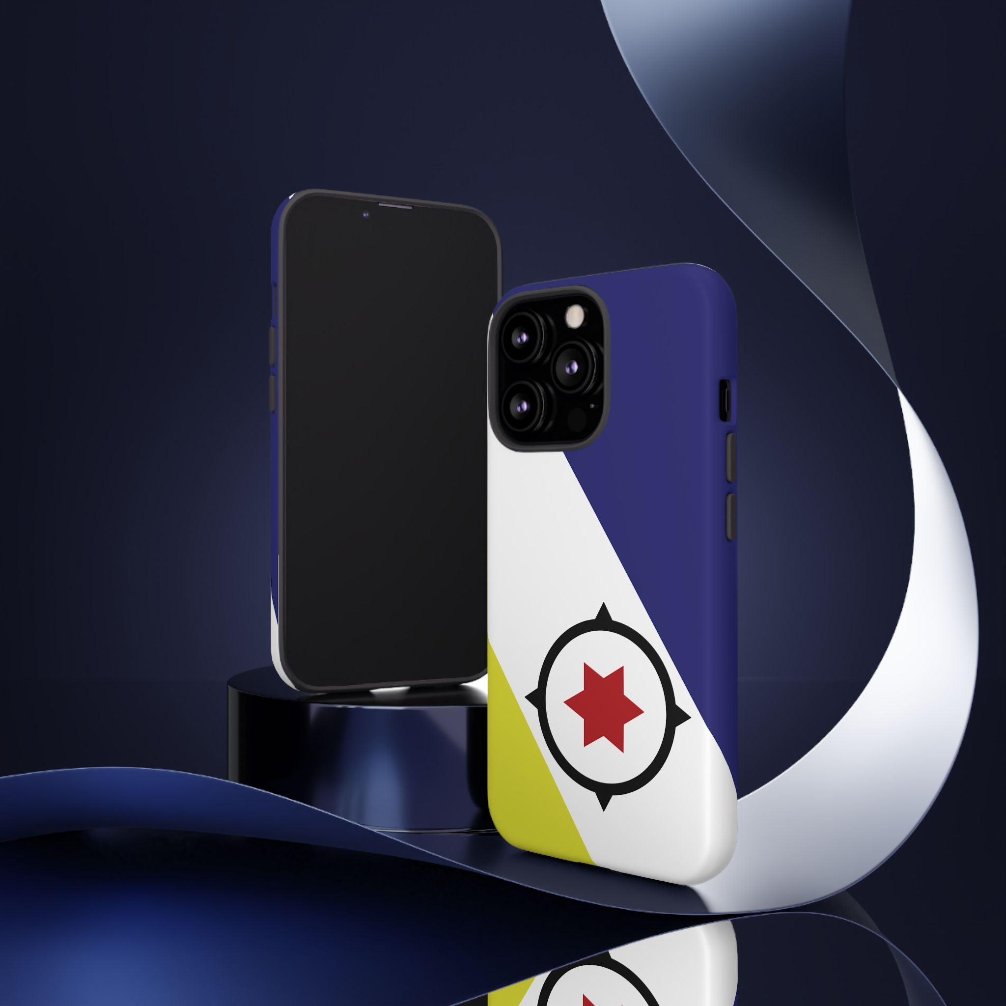 Bonaire Flag Tough Phone Case - Irie Blues Boutique