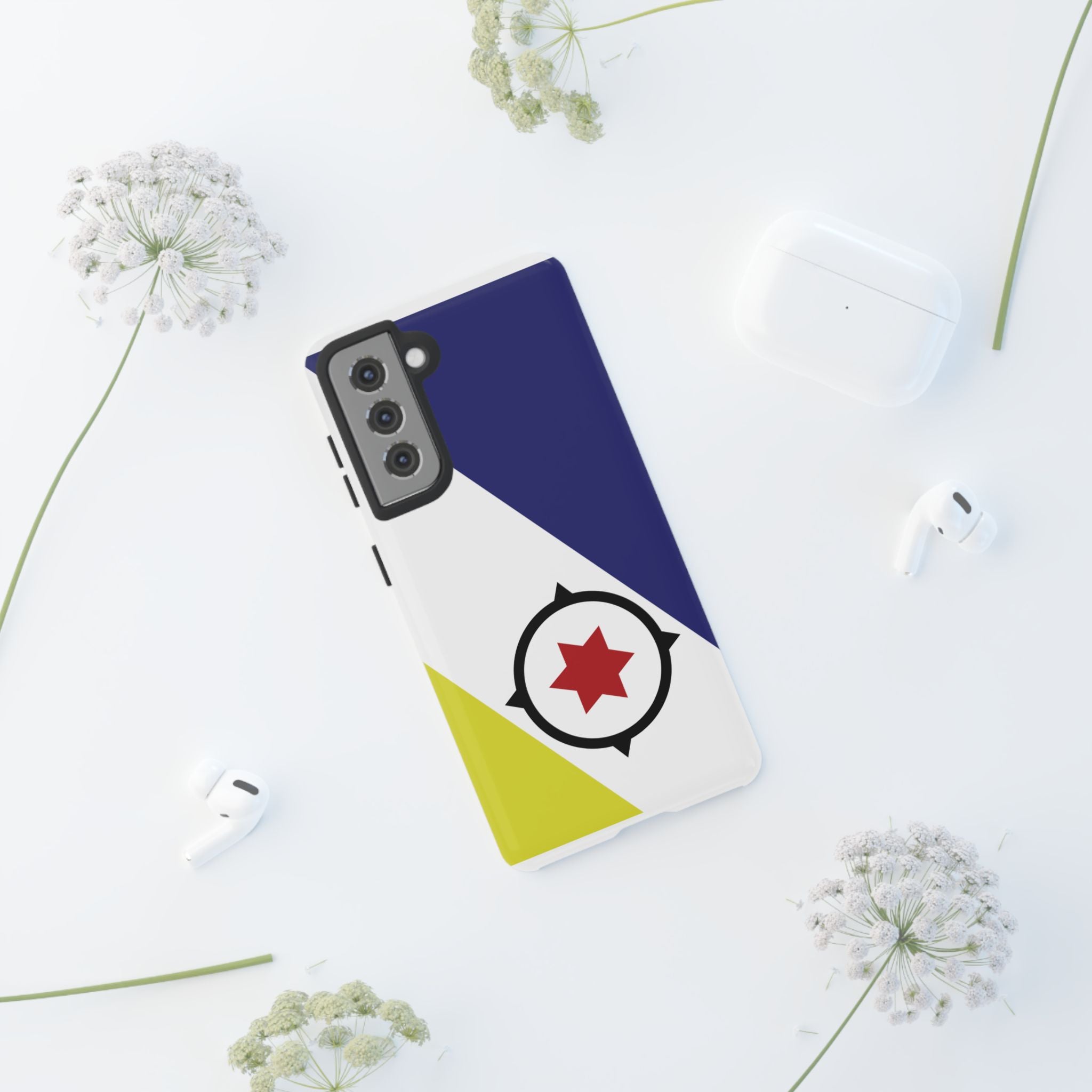 Bonaire Flag Tough Phone Case - Irie Blues Boutique