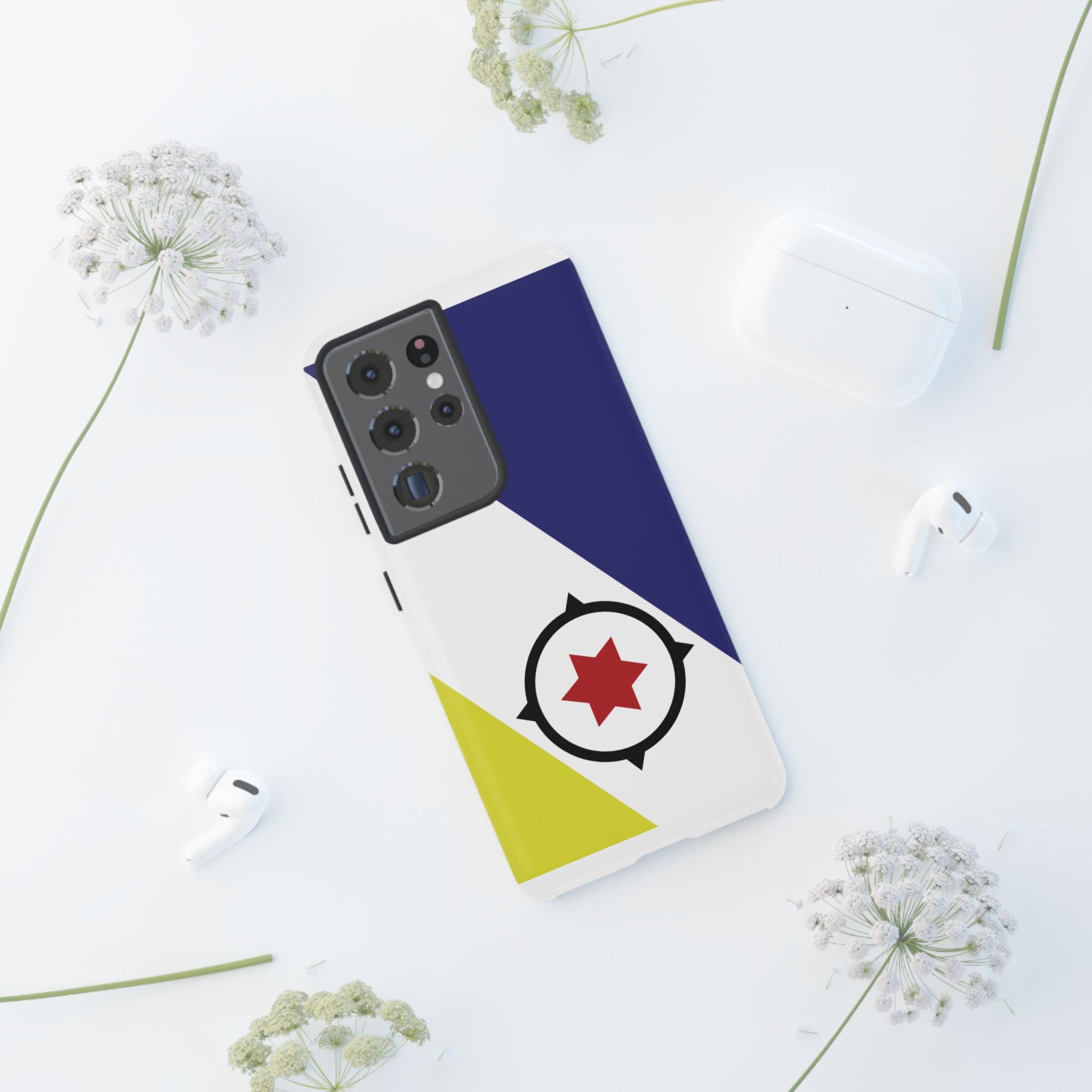 Bonaire Flag Tough Phone Case - Irie Blues Boutique