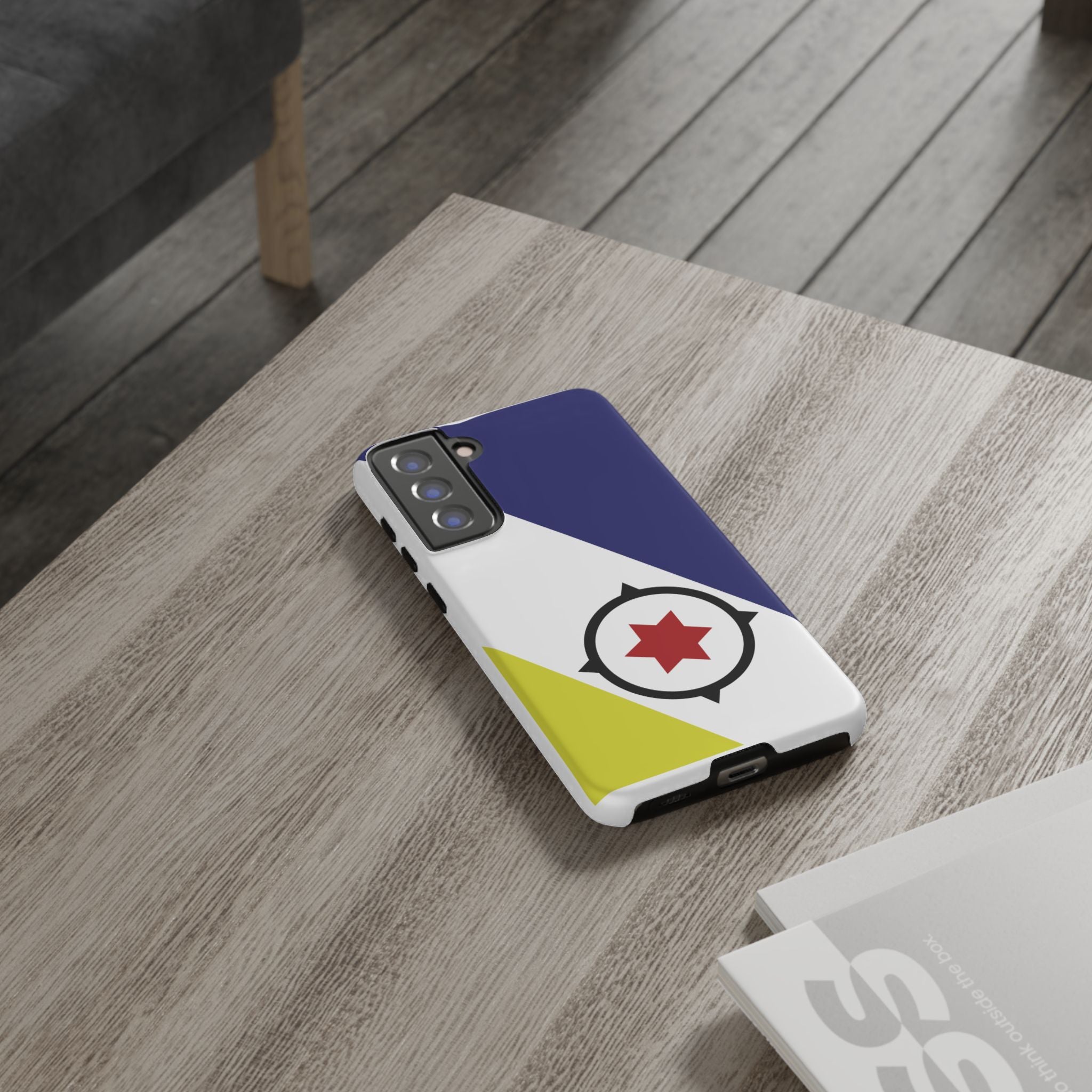 Bonaire Flag Tough Phone Case - Irie Blues Boutique