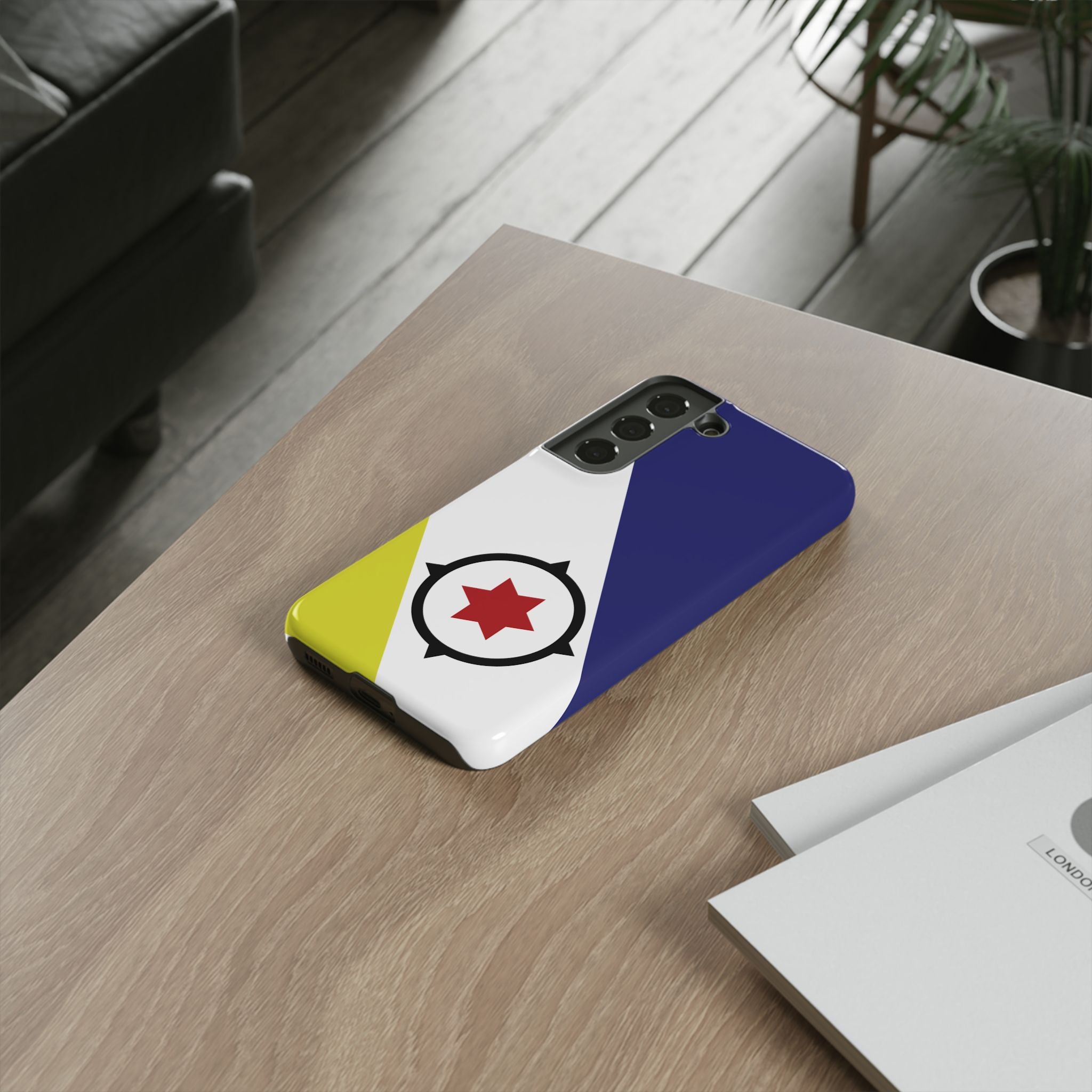 Bonaire Flag Tough Phone Case - Irie Blues Boutique