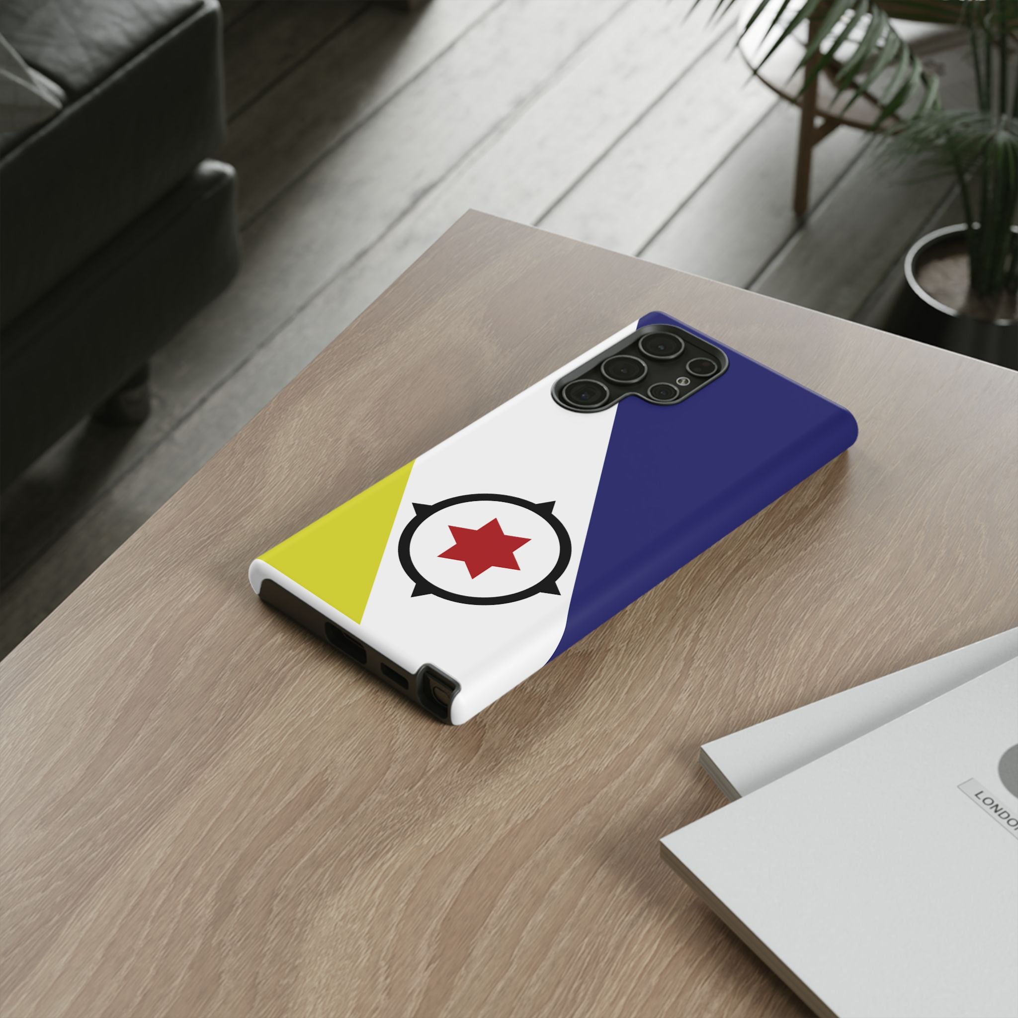 Bonaire Flag Tough Phone Case - Irie Blues Boutique