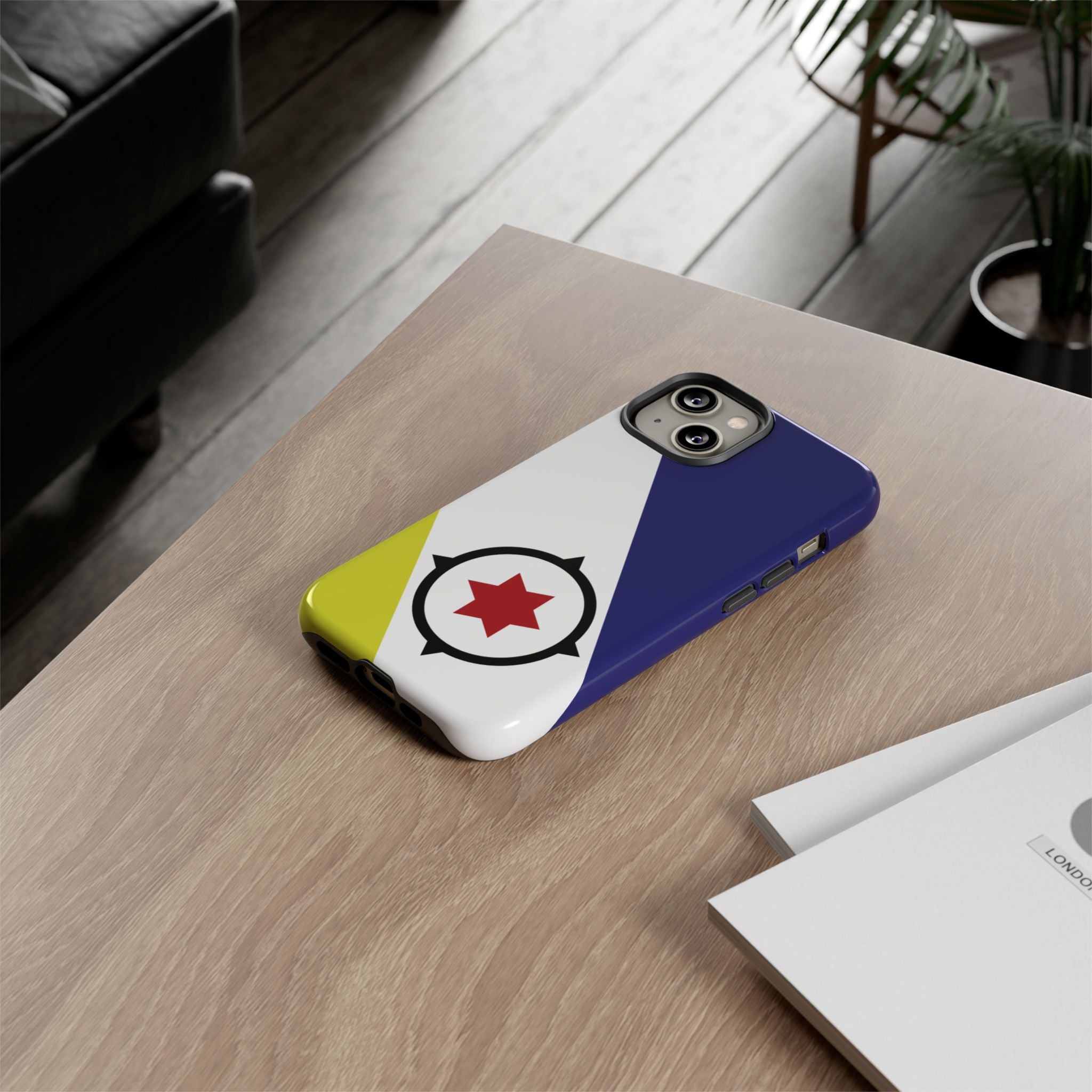 Bonaire Flag Tough Phone Case - Irie Blues Boutique