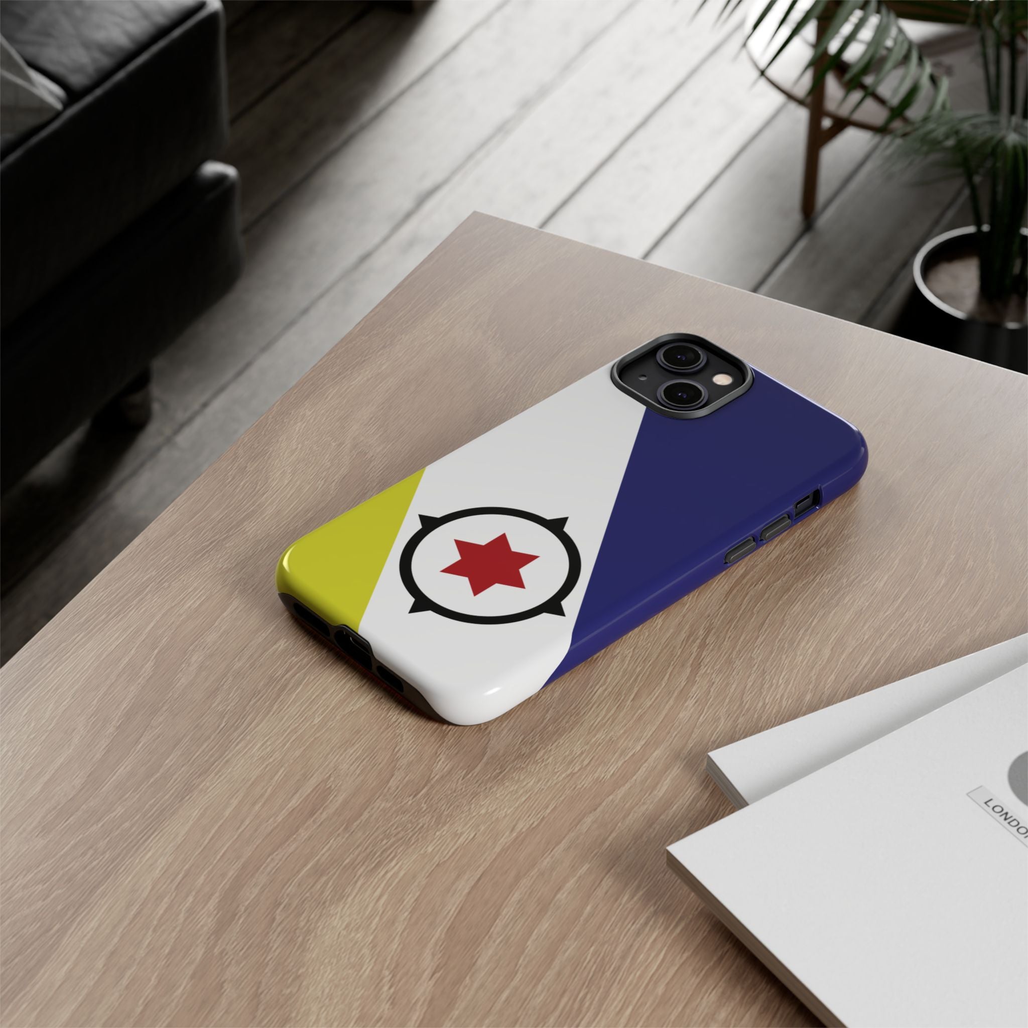 Bonaire Flag Tough Phone Case - Irie Blues Boutique