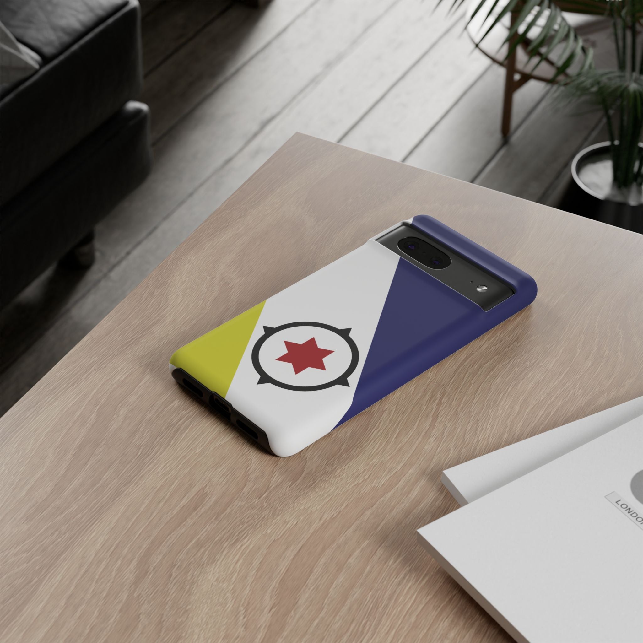 Bonaire Flag Tough Phone Case - Irie Blues Boutique