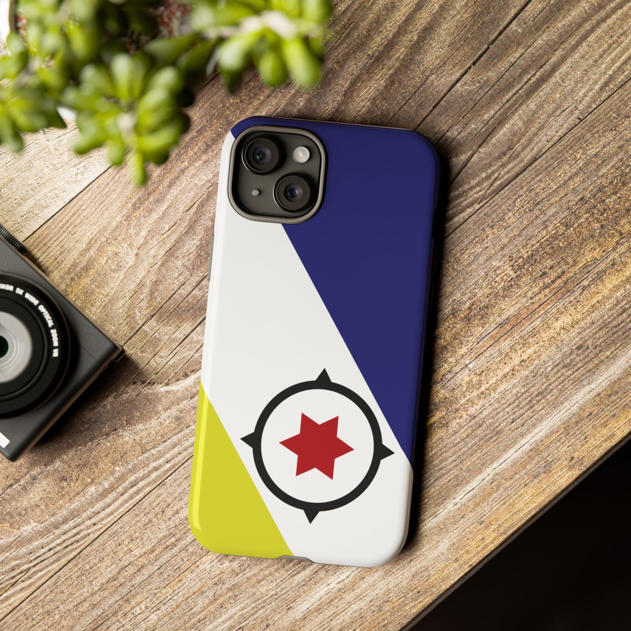Bonaire Flag Tough Phone Case - Irie Blues Boutique