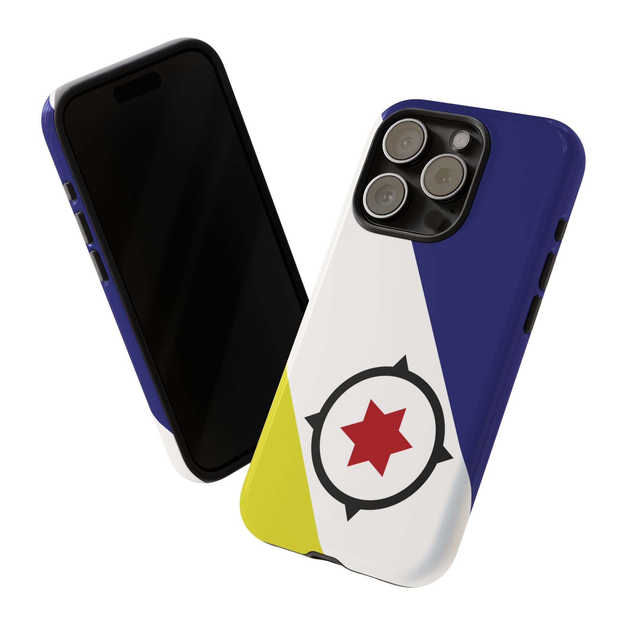 Bonaire Flag Tough Phone Case - Irie Blues Boutique