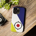 Bonaire Flag Tough Phone Case - Irie Blues Boutique