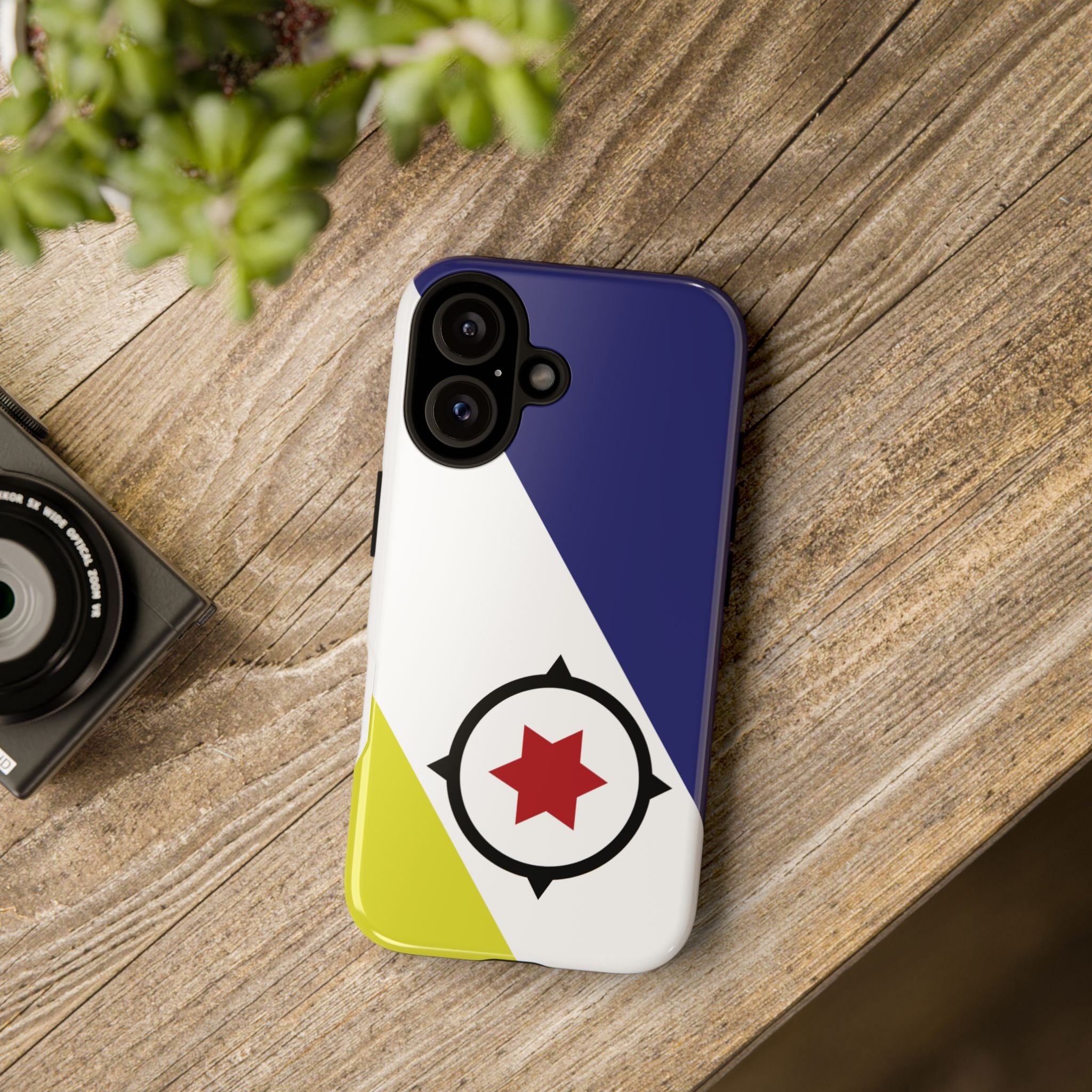 Bonaire Flag Tough Phone Case - Irie Blues Boutique