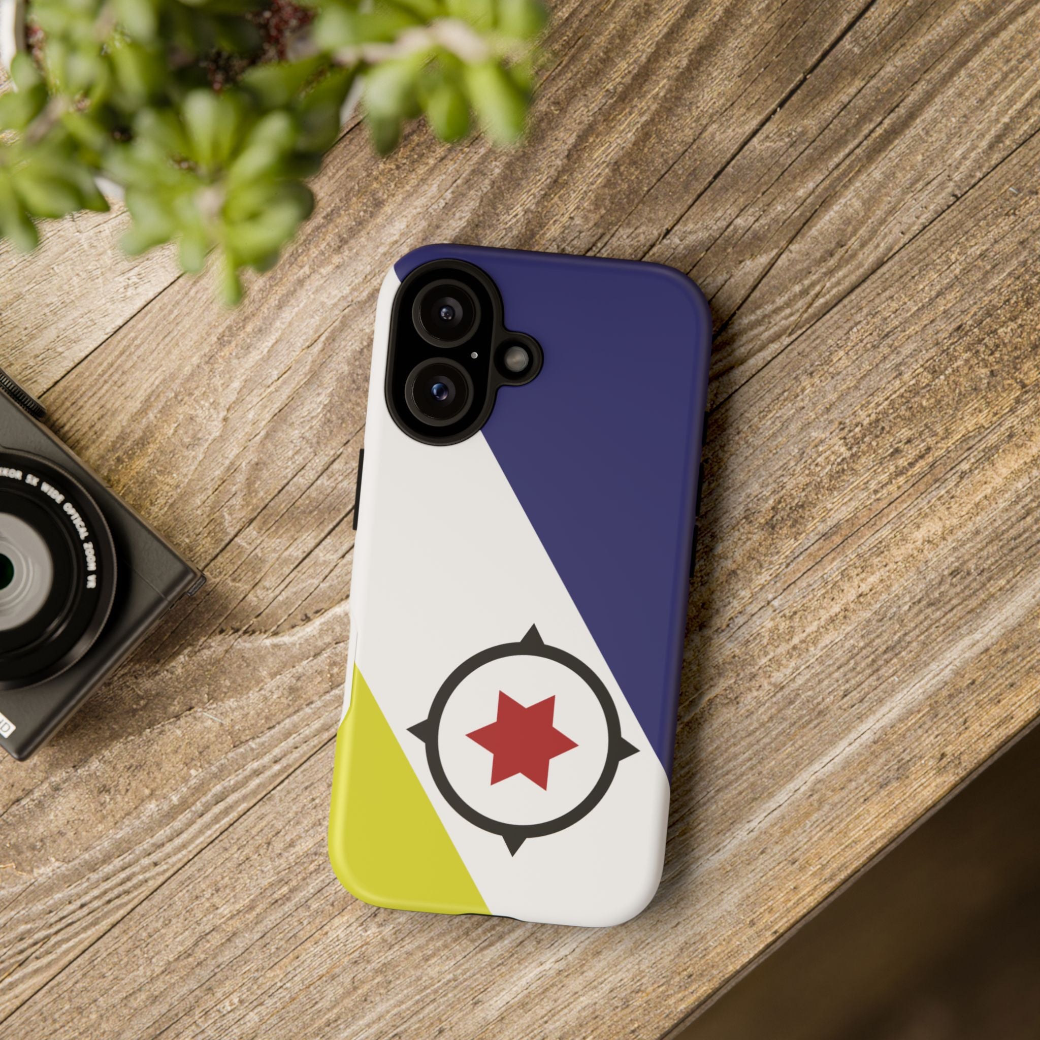 Bonaire Flag Tough Phone Case - Irie Blues Boutique