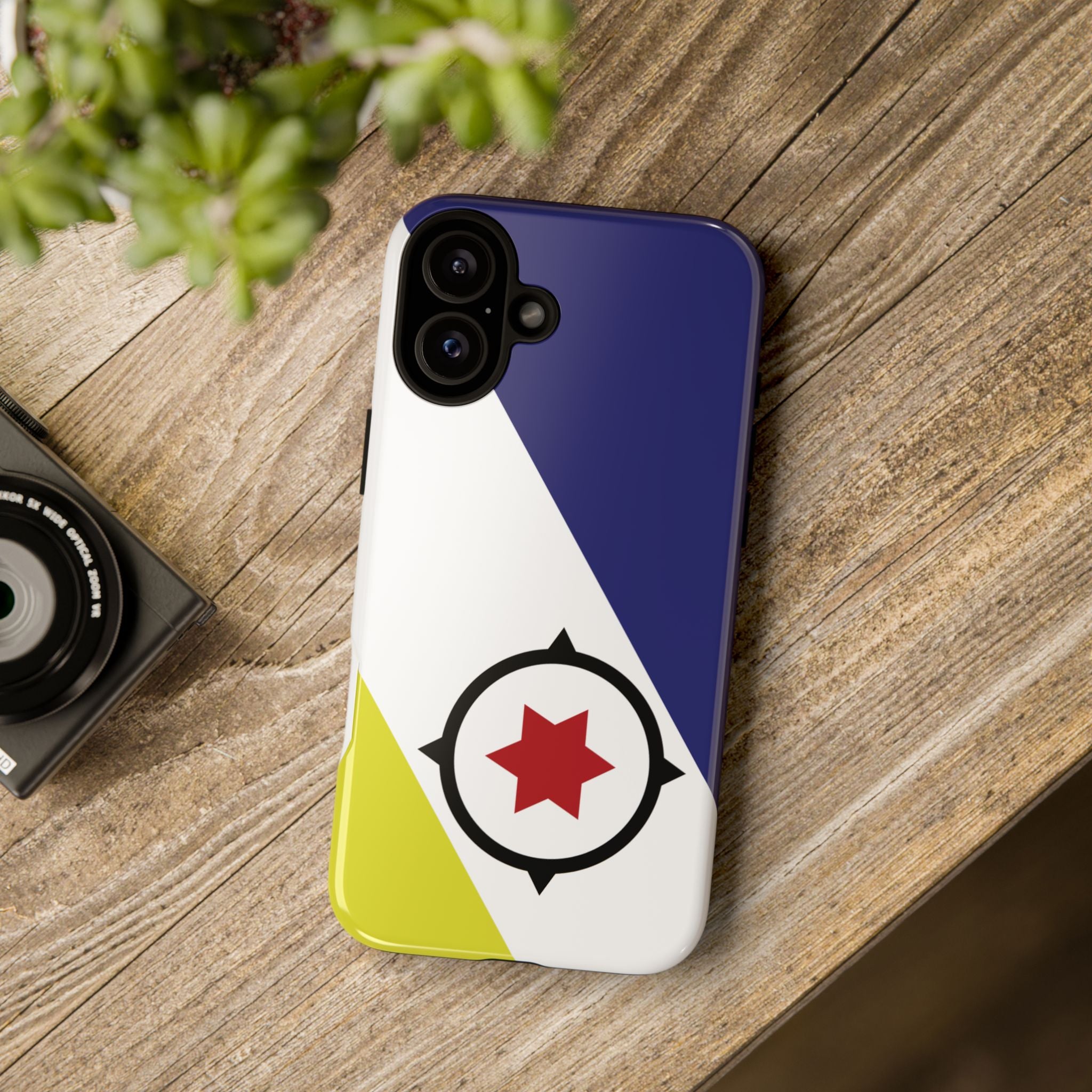 Bonaire Flag Tough Phone Case - Irie Blues Boutique