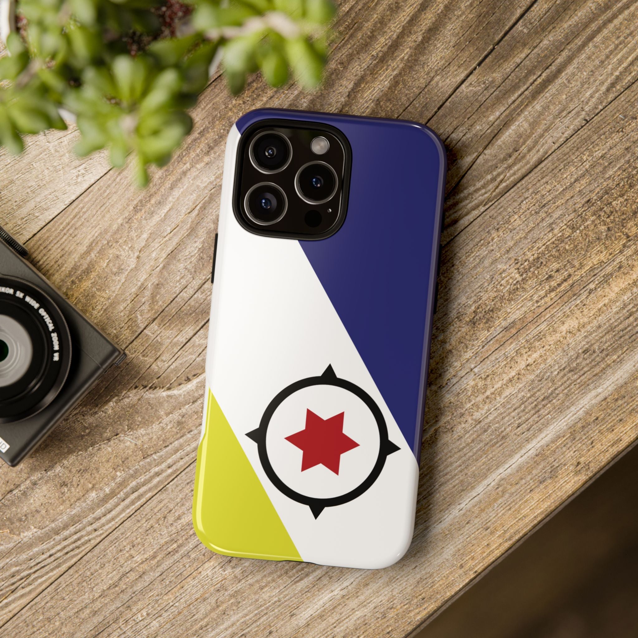 Bonaire Flag Tough Phone Case - Irie Blues Boutique