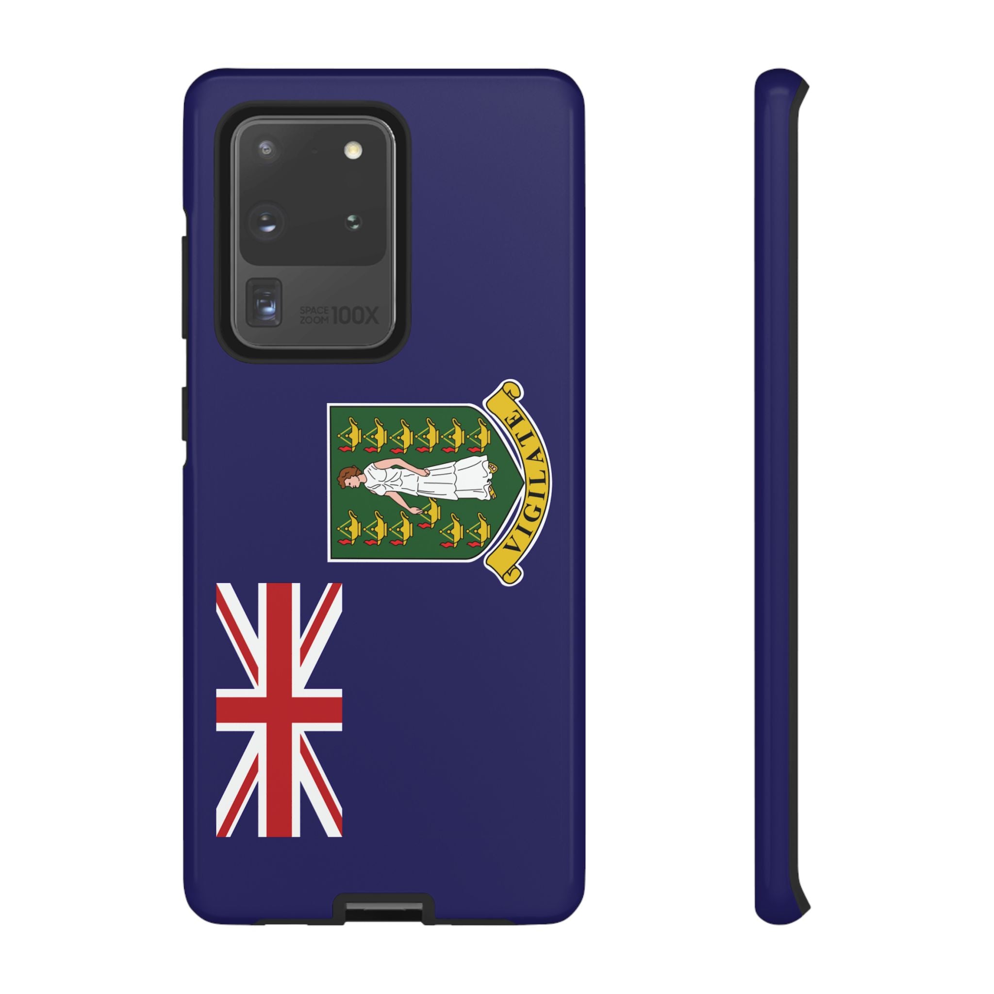 British Virgin Islands Flag Tough Phone Case - Irie Blues Boutique