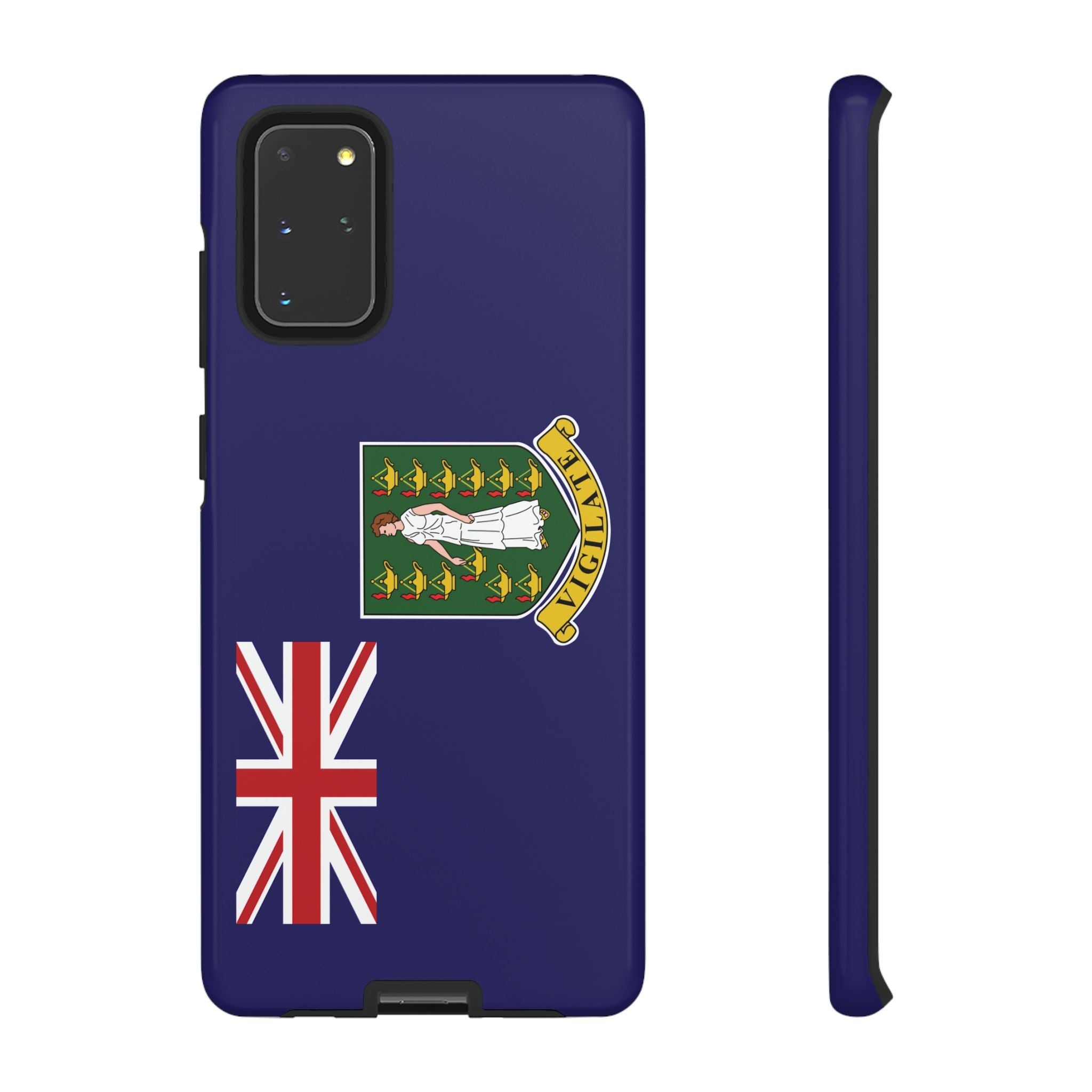 British Virgin Islands Flag Tough Phone Case - Irie Blues Boutique