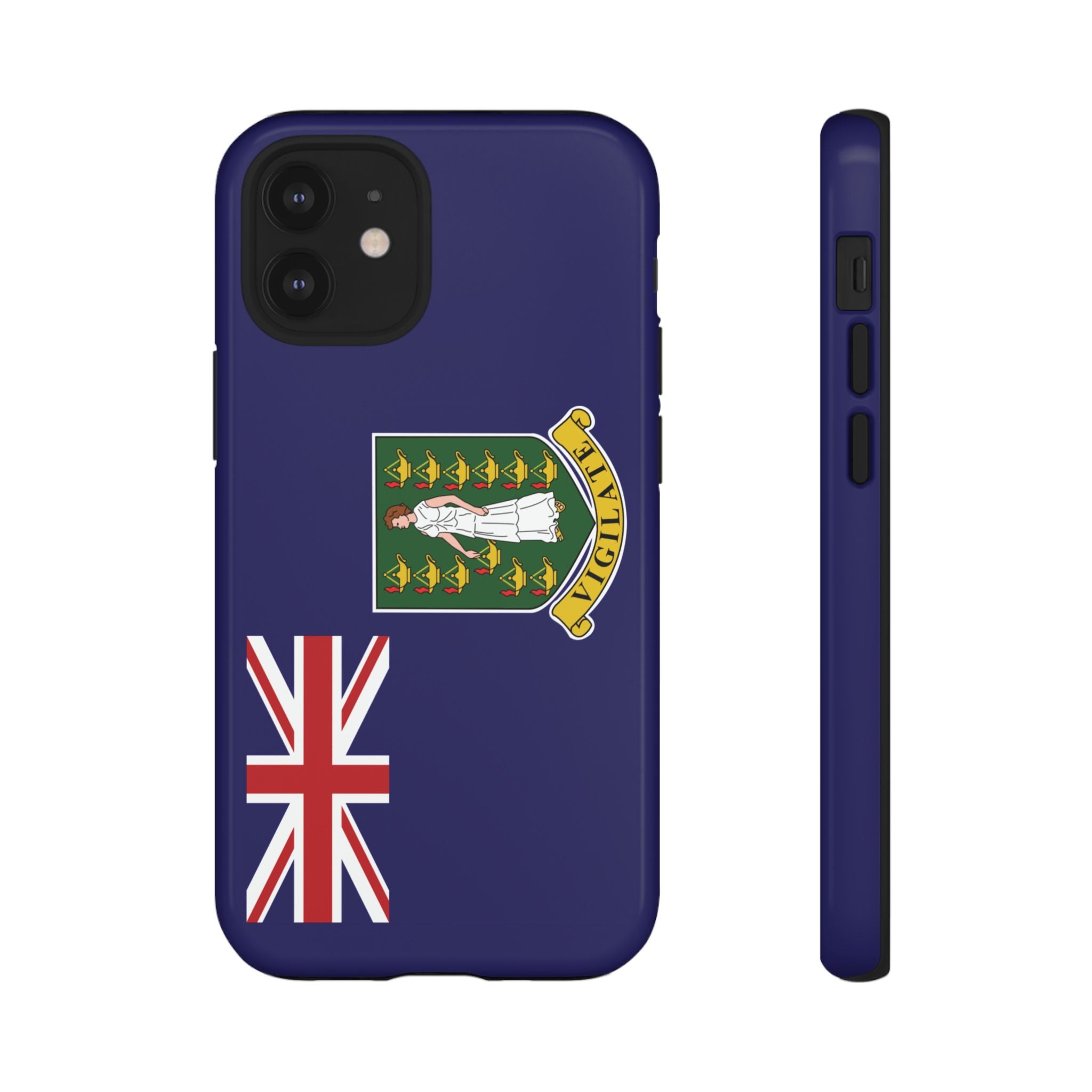 British Virgin Islands Flag Tough Phone Case - Irie Blues Boutique