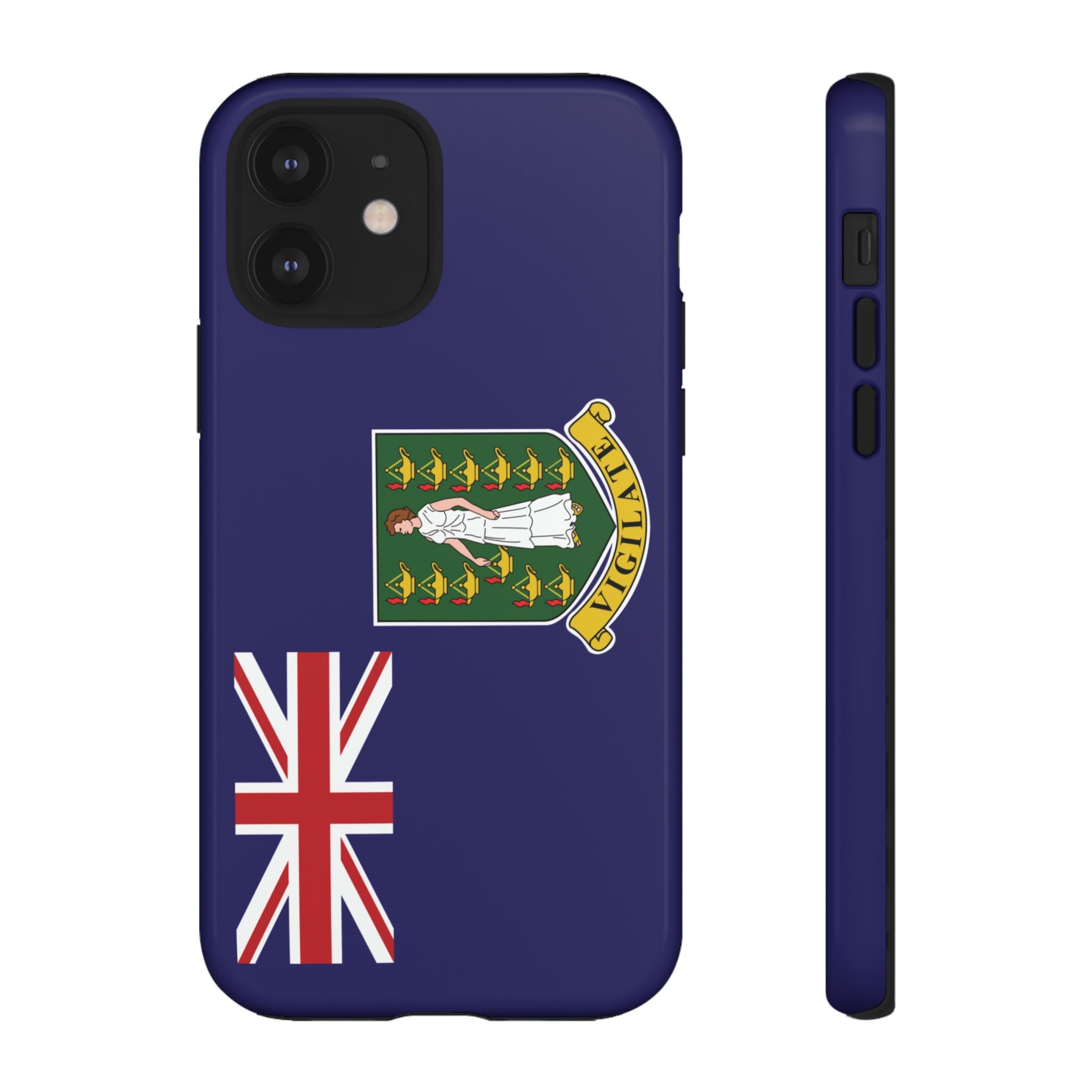 British Virgin Islands Flag Tough Phone Case - Irie Blues Boutique