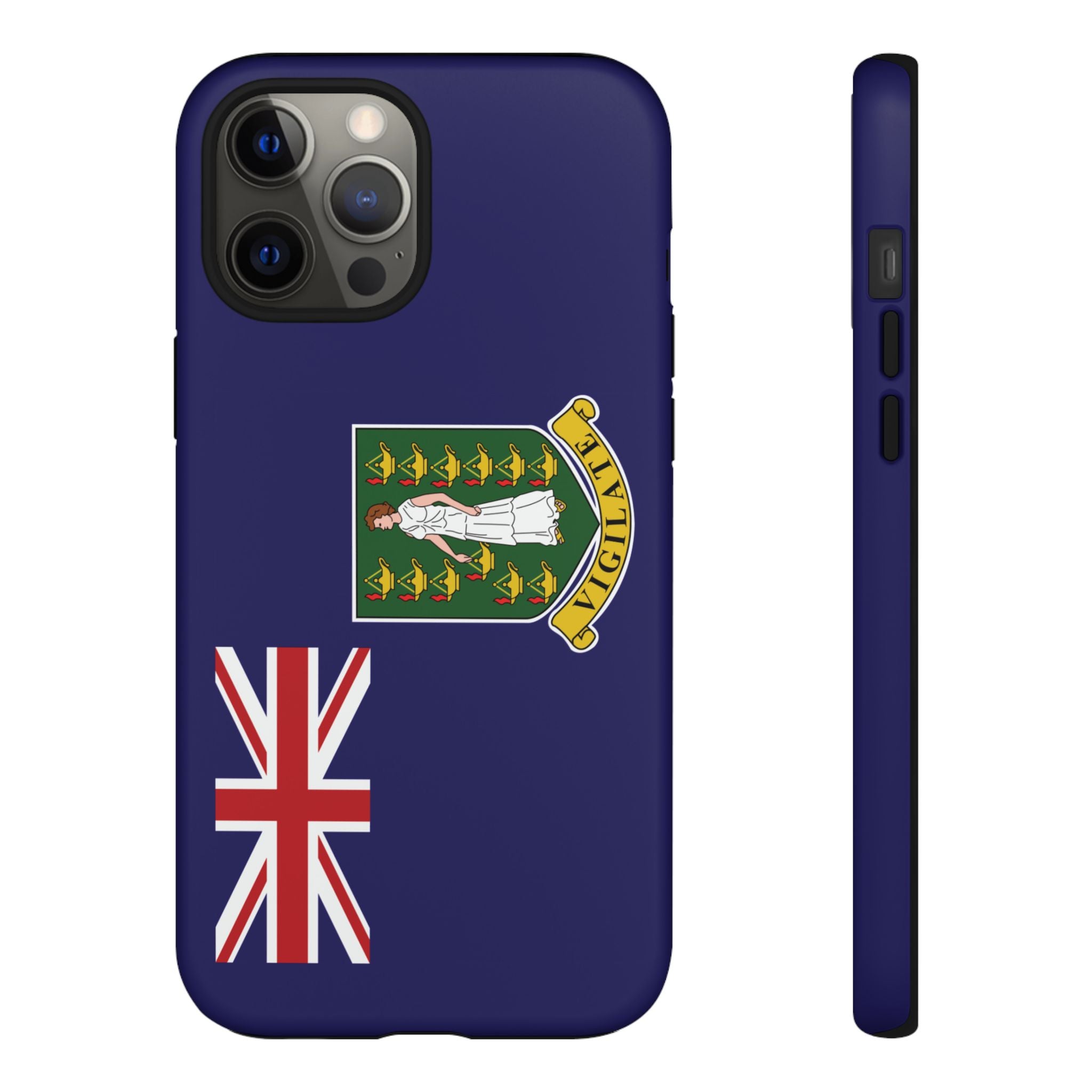British Virgin Islands Flag Tough Phone Case - Irie Blues Boutique
