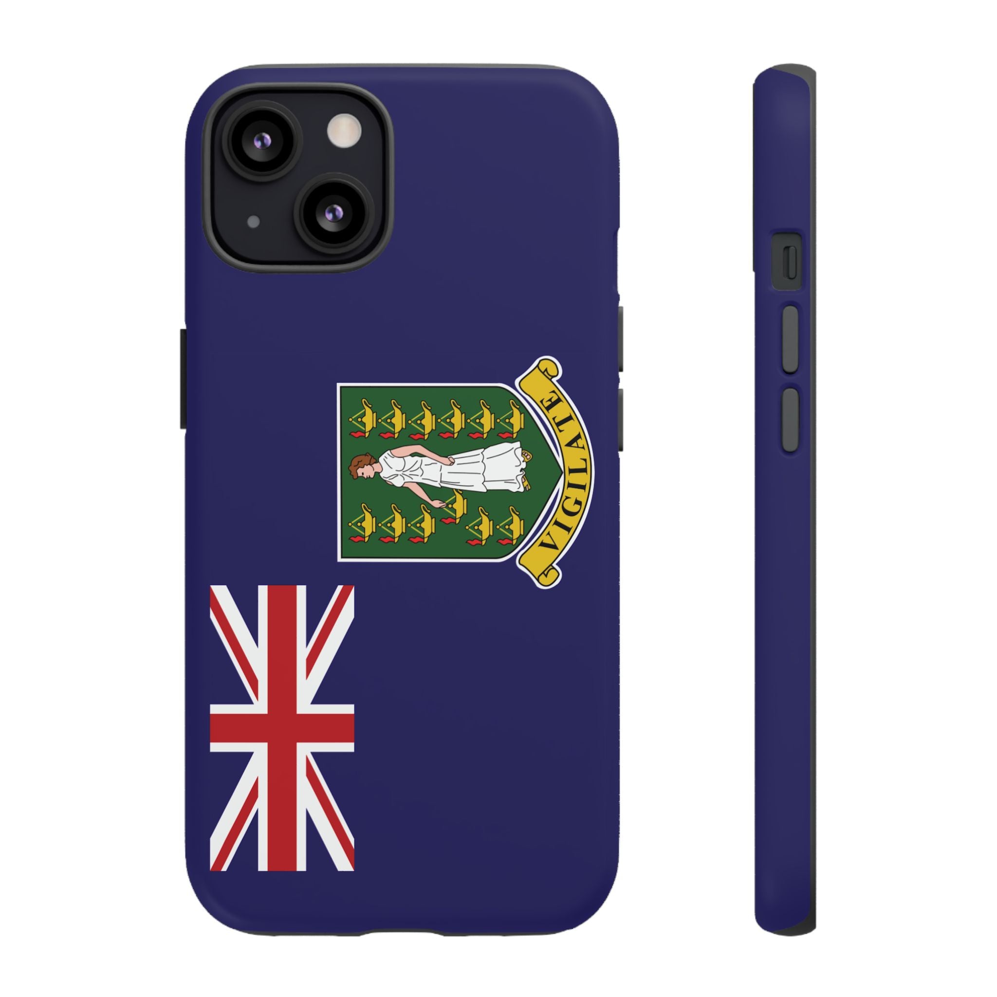 British Virgin Islands Flag Tough Phone Case - Irie Blues Boutique