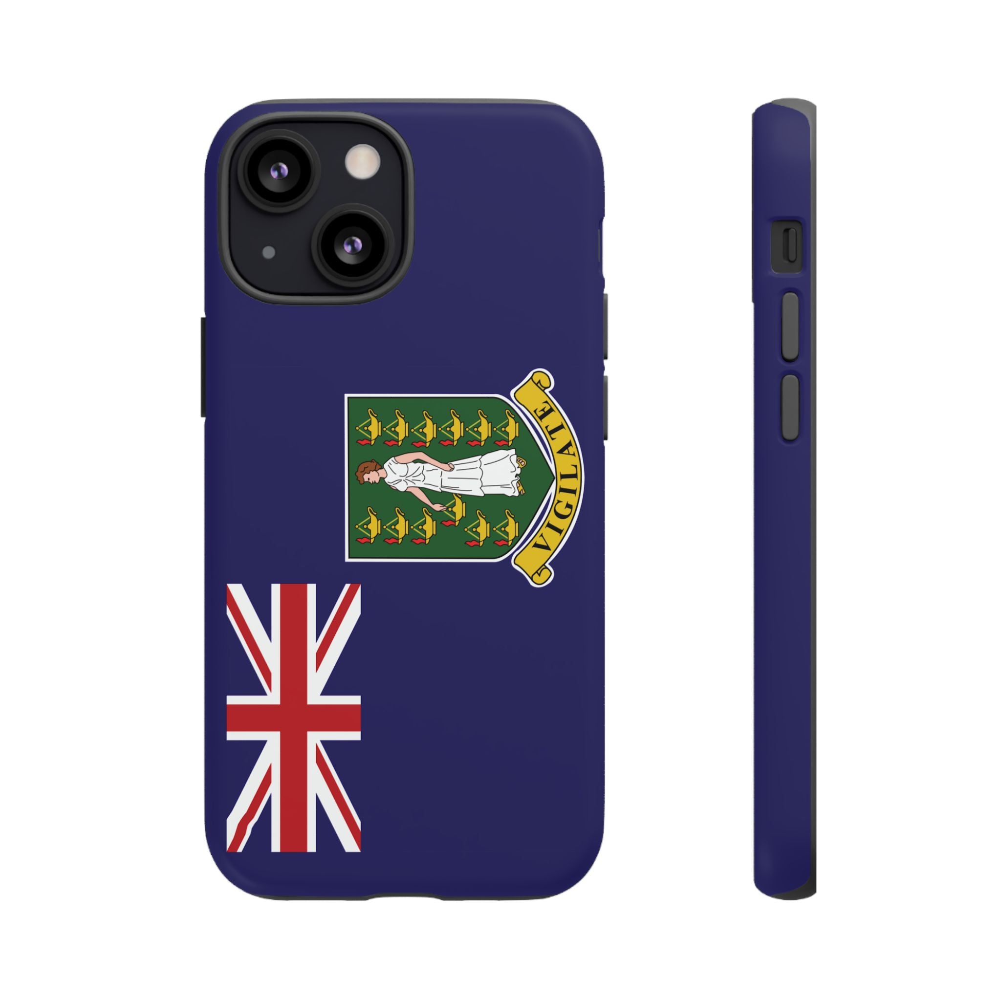 British Virgin Islands Flag Tough Phone Case - Irie Blues Boutique