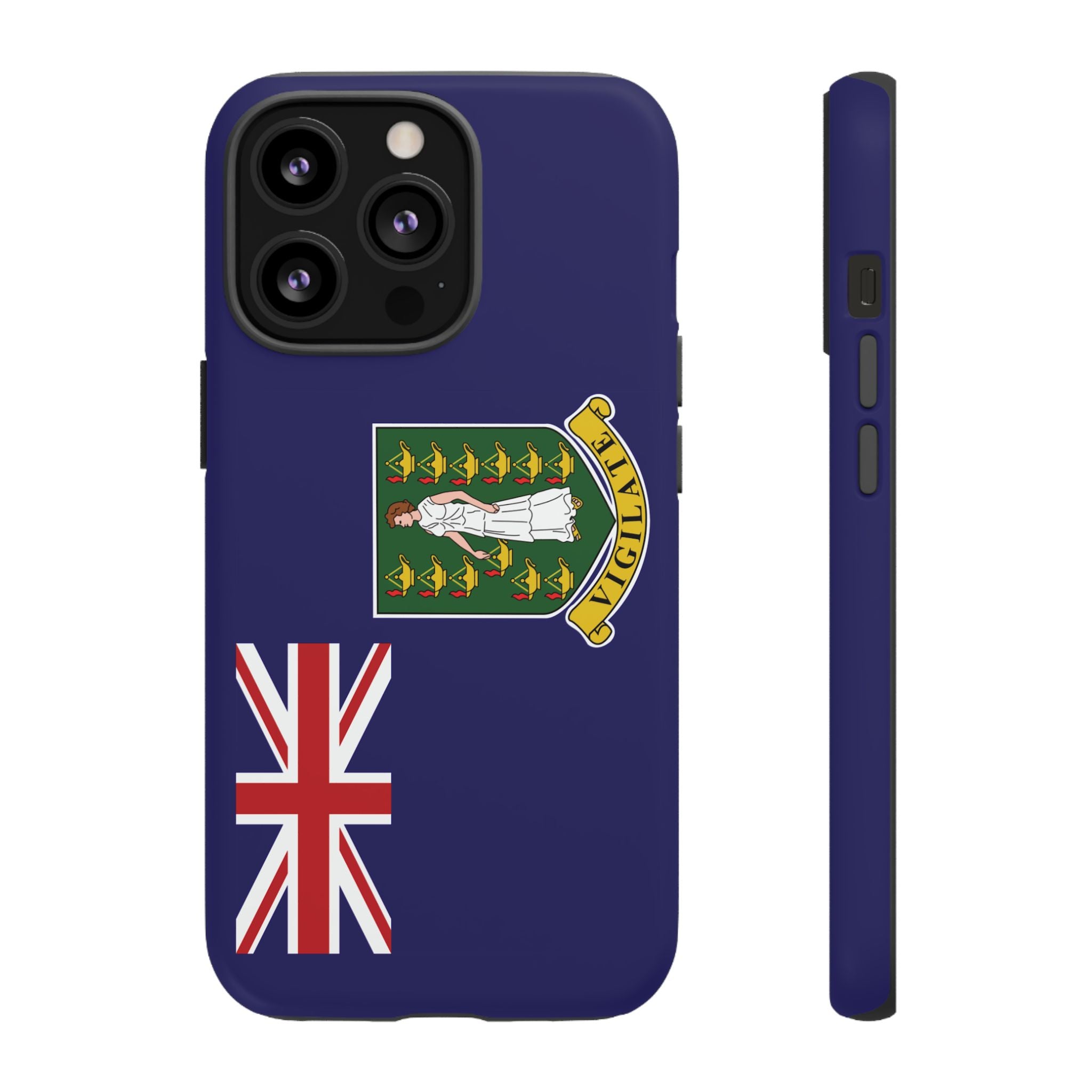 British Virgin Islands Flag Tough Phone Case - Irie Blues Boutique
