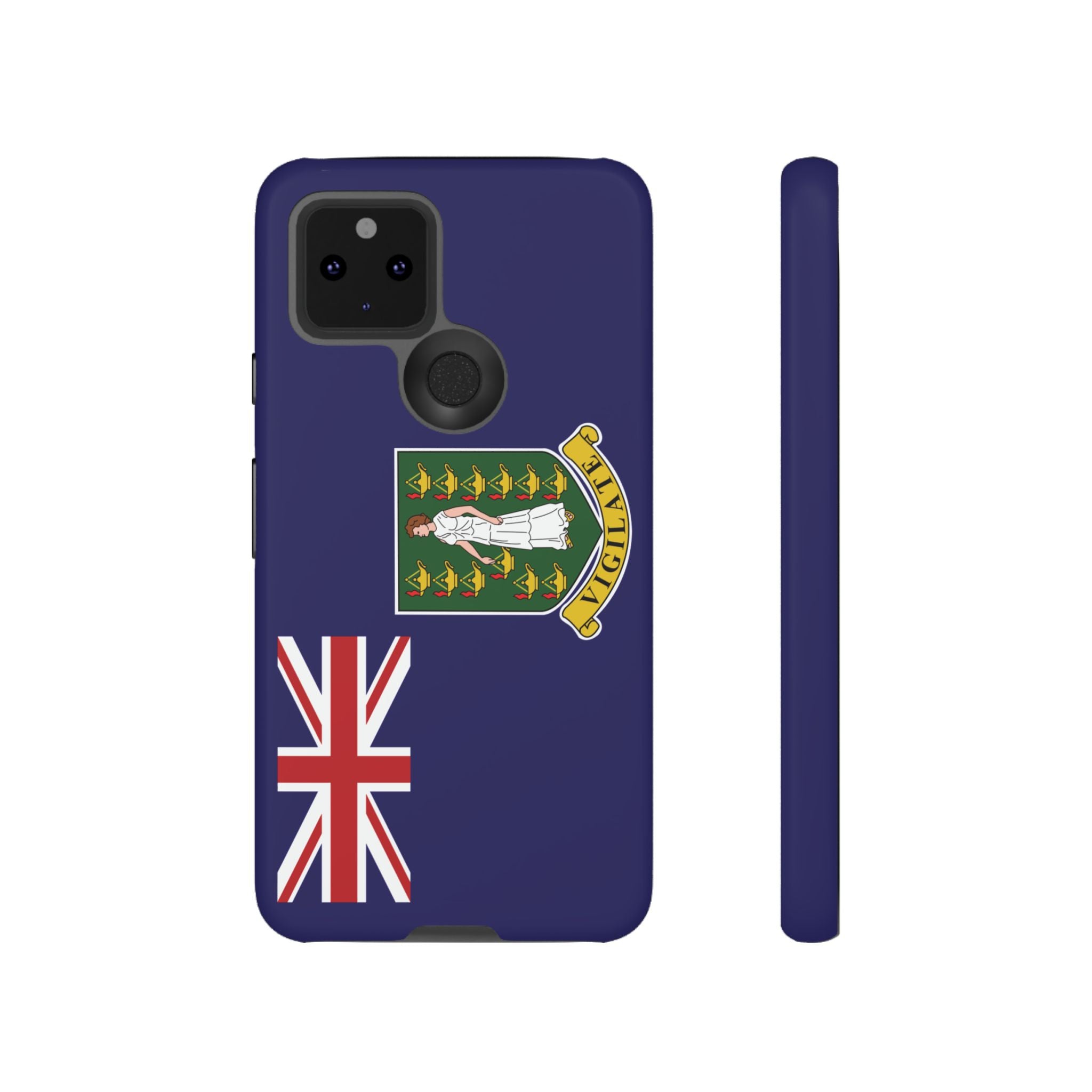 British Virgin Islands Flag Tough Phone Case - Irie Blues Boutique