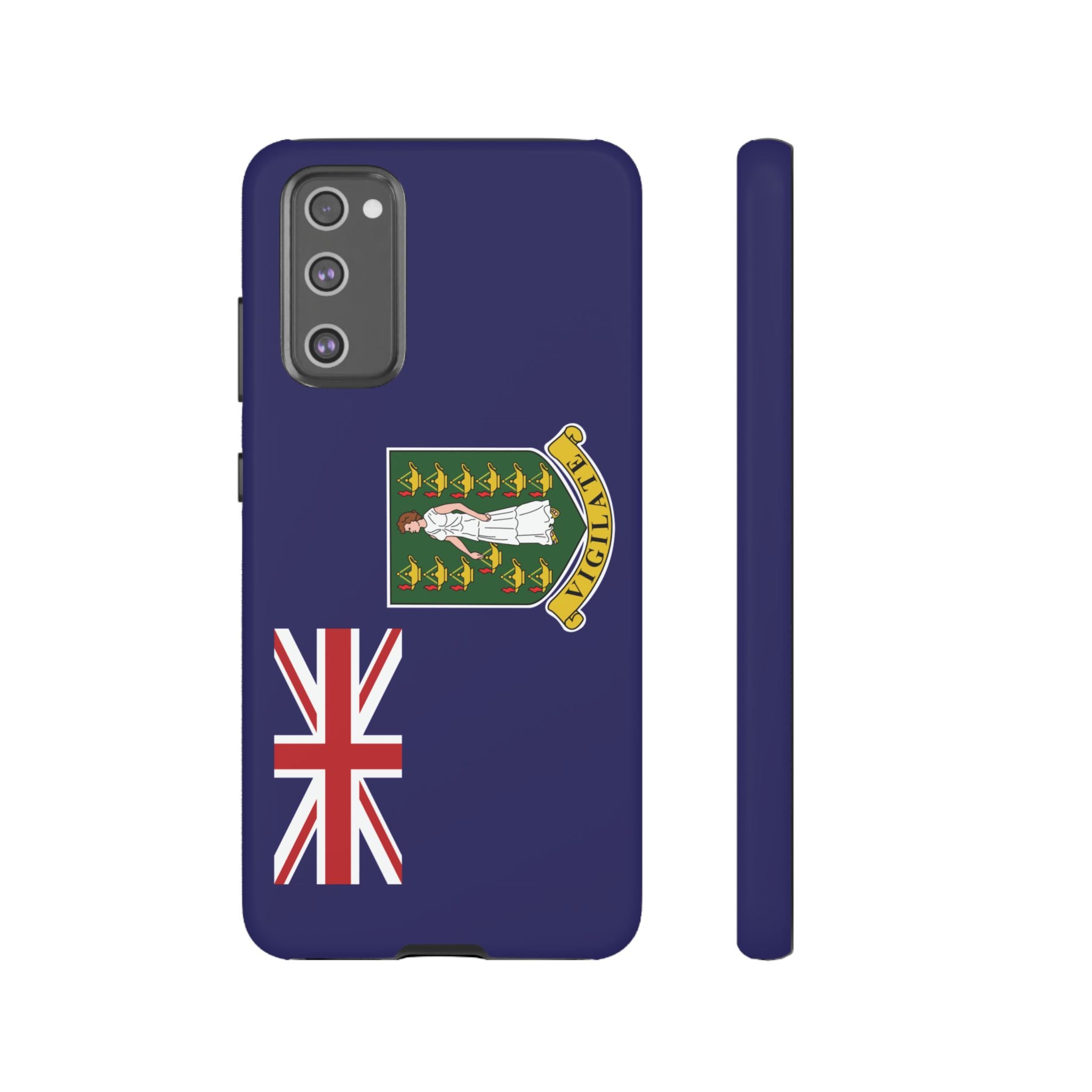 British Virgin Islands Flag Tough Phone Case - Irie Blues Boutique