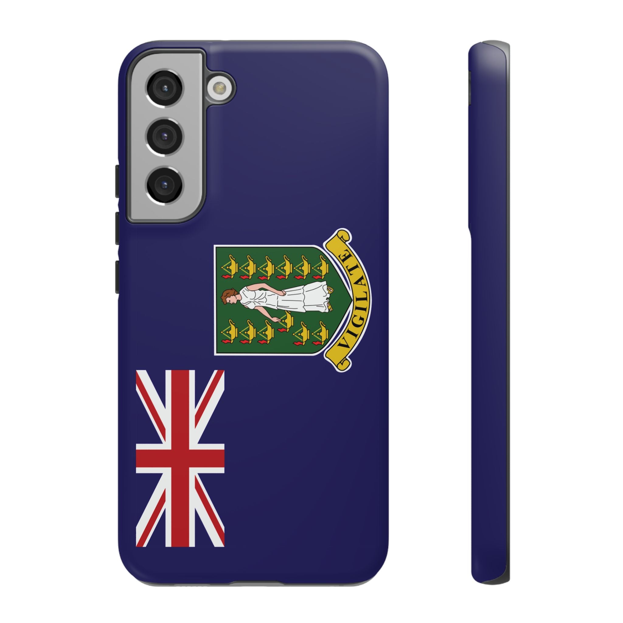 British Virgin Islands Flag Tough Phone Case - Irie Blues Boutique