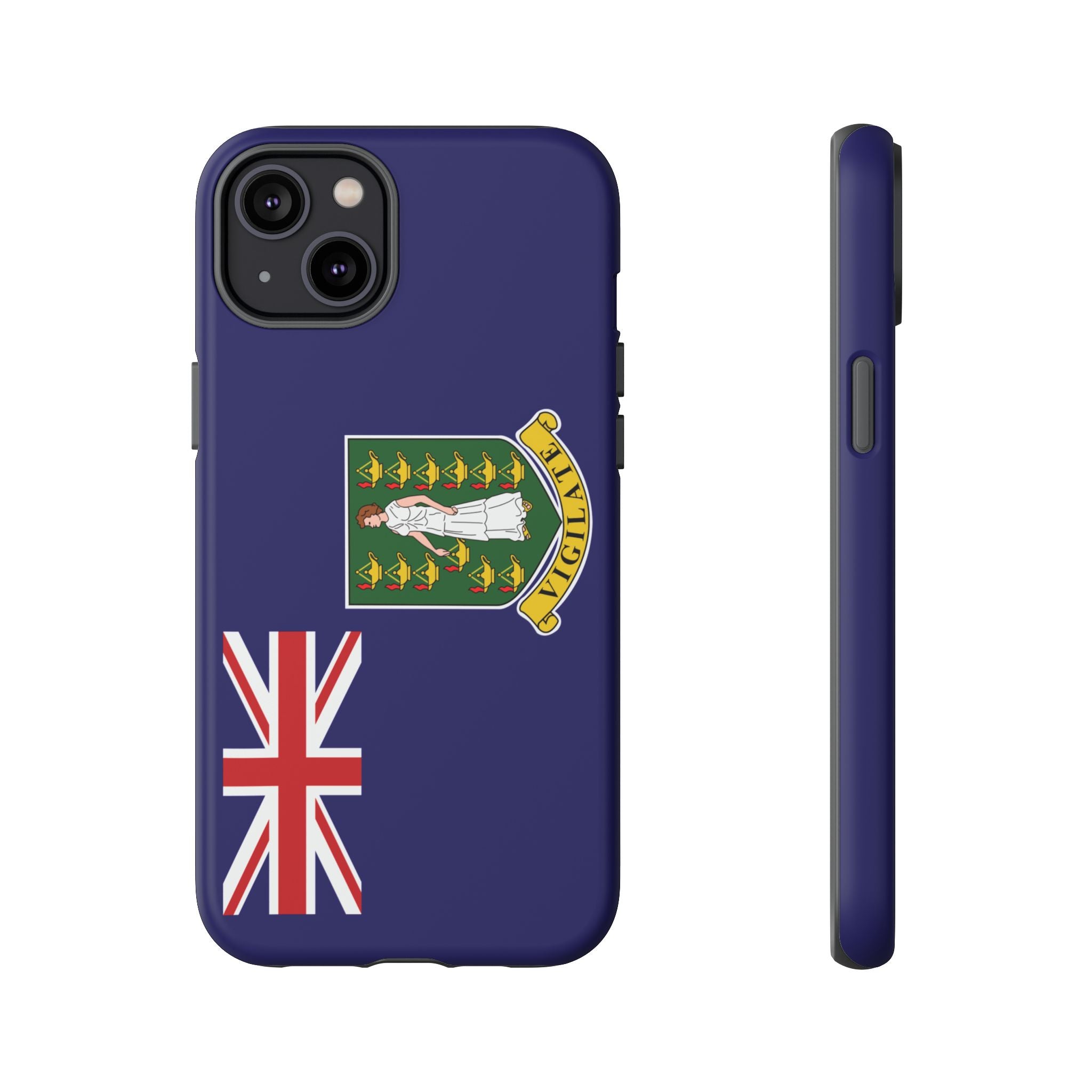 British Virgin Islands Flag Tough Phone Case - Irie Blues Boutique
