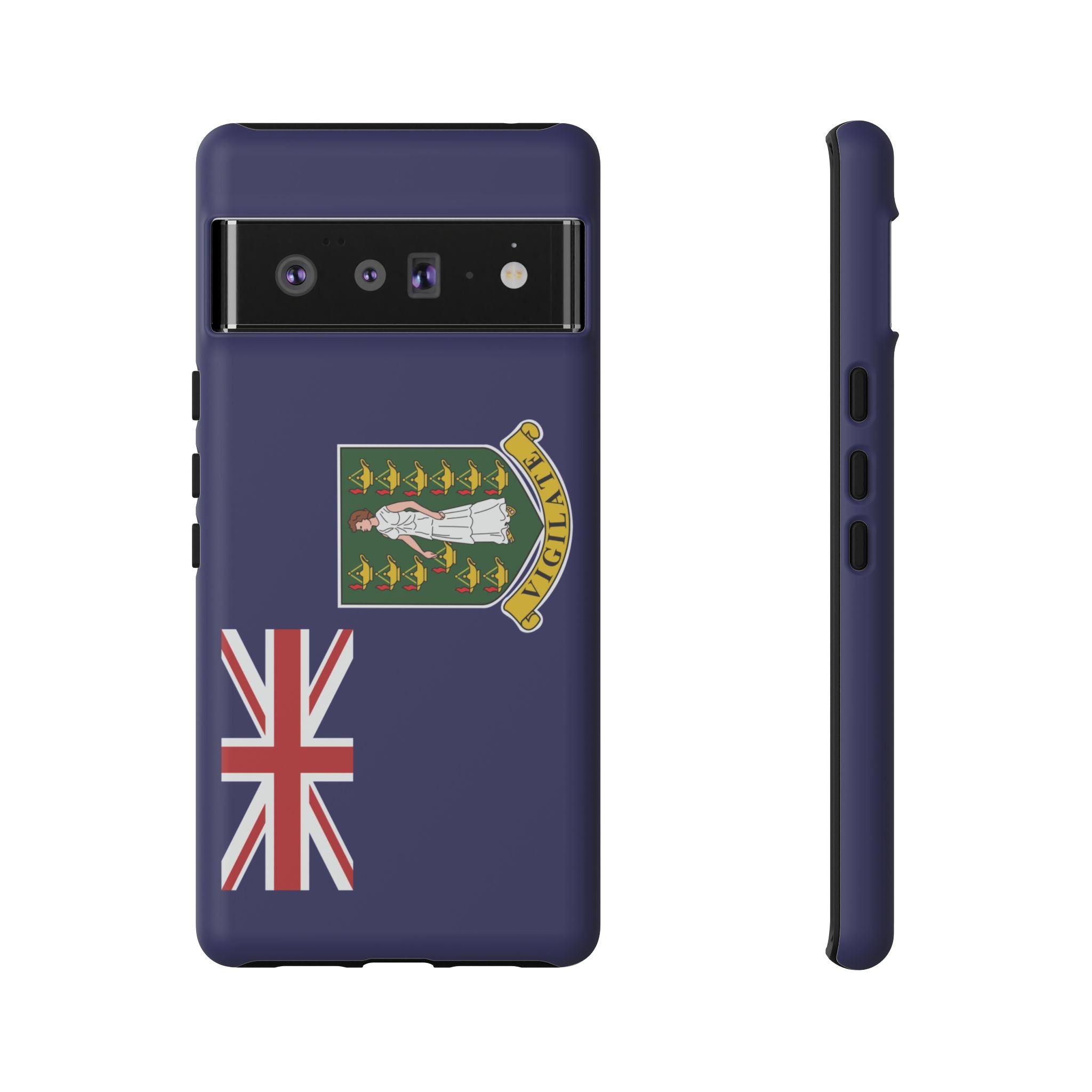 British Virgin Islands Flag Tough Phone Case - Irie Blues Boutique