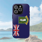 British Virgin Islands Flag Tough Phone Case - Irie Blues Boutique