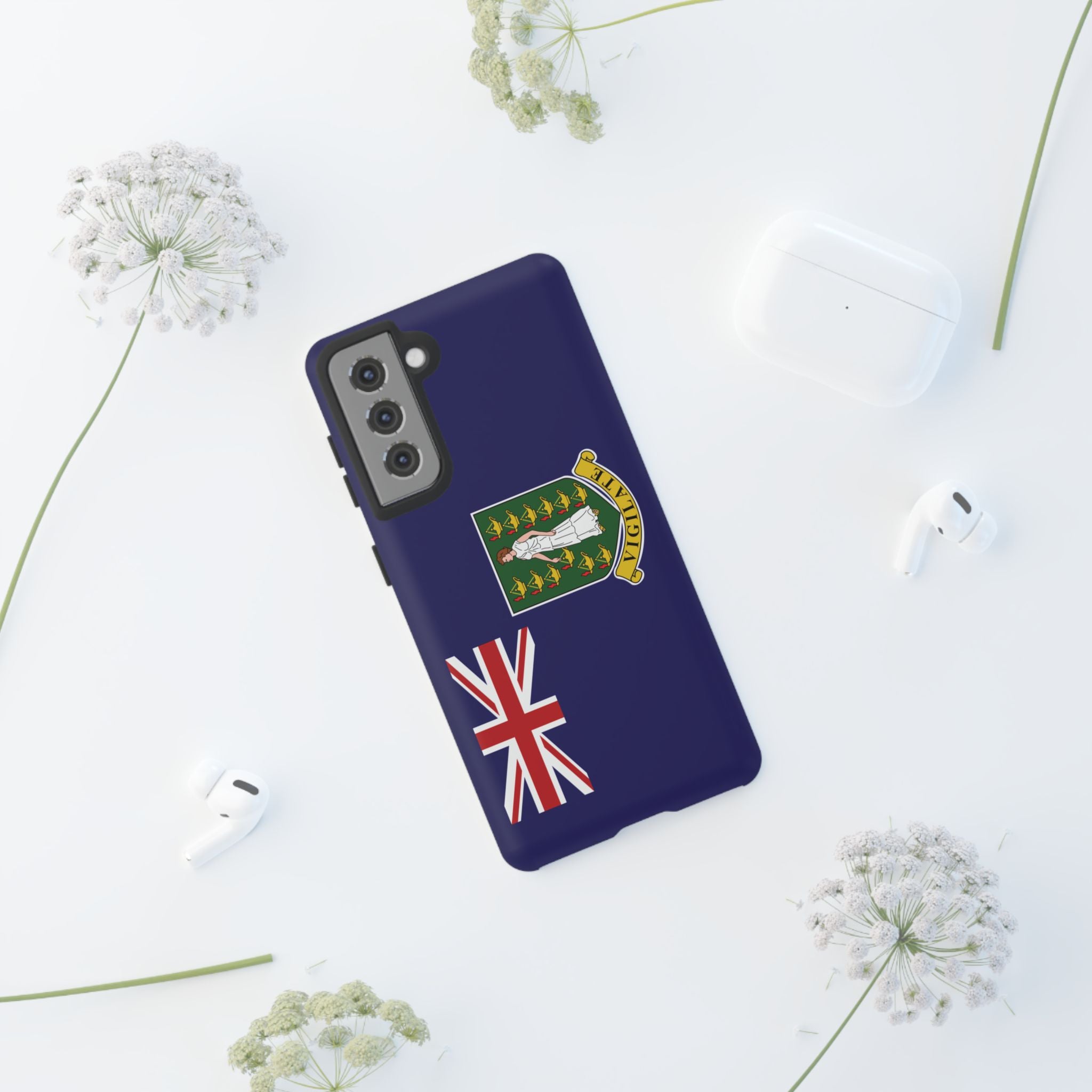 British Virgin Islands Flag Tough Phone Case - Irie Blues Boutique