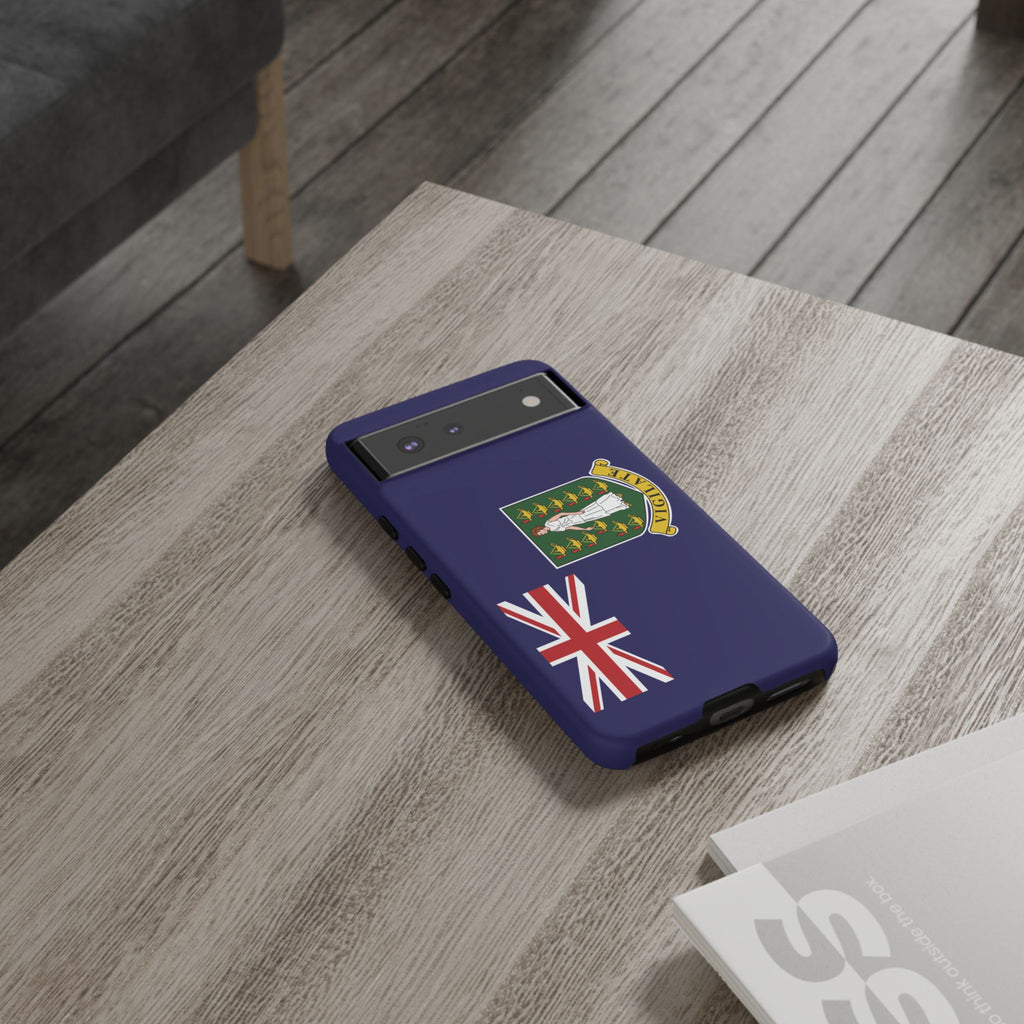 British Virgin Islands Flag Tough Phone Case - Irie Blues Boutique