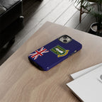 British Virgin Islands Flag Tough Phone Case - Irie Blues Boutique