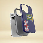 British Virgin Islands Flag Tough Phone Case - Irie Blues Boutique
