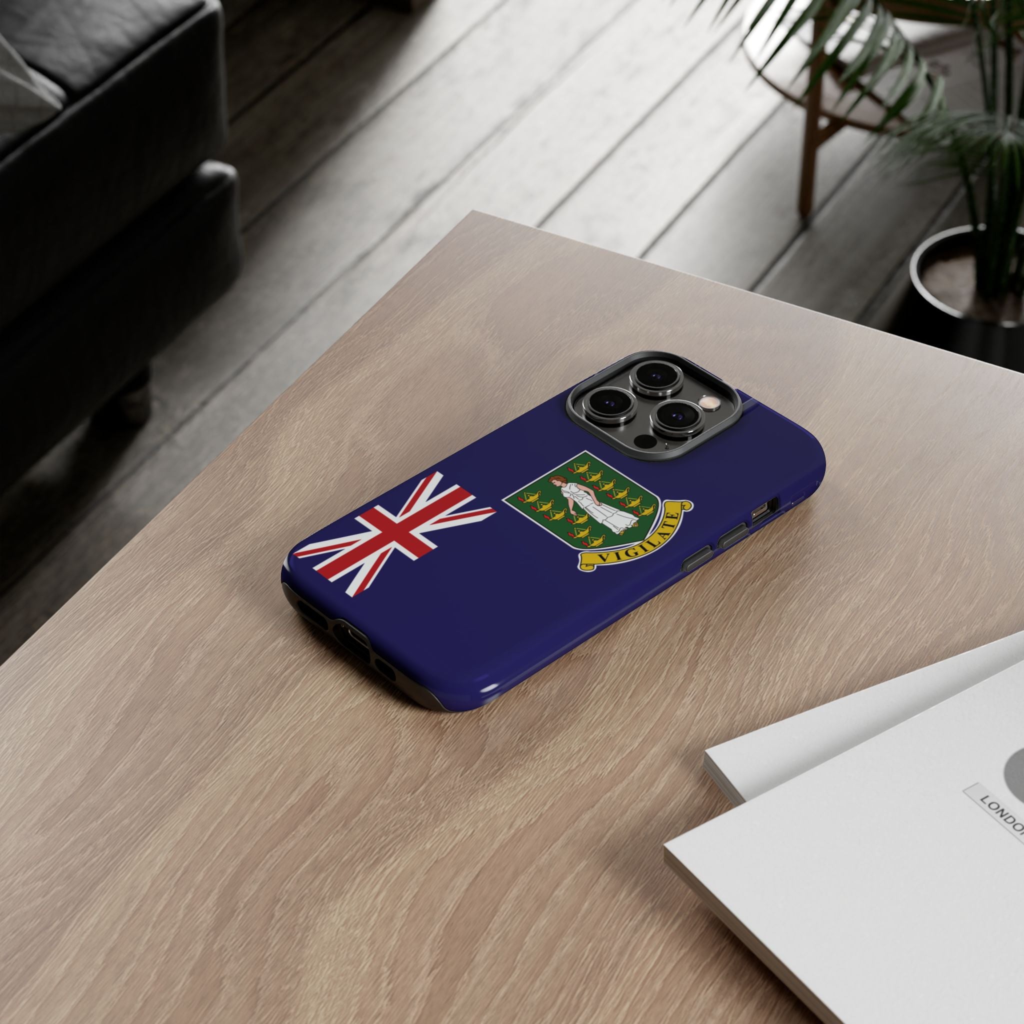 British Virgin Islands Flag Tough Phone Case - Irie Blues Boutique
