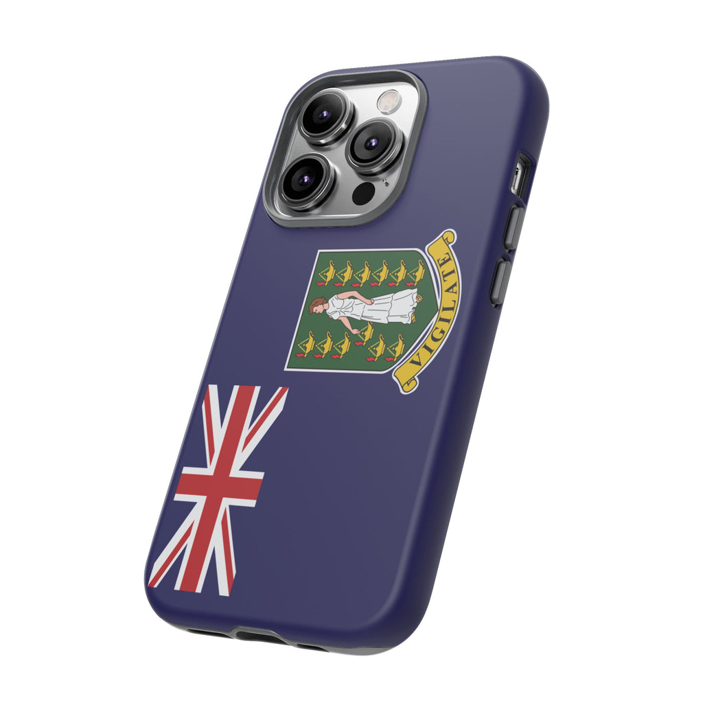 British Virgin Islands Flag Tough Phone Case - Irie Blues Boutique