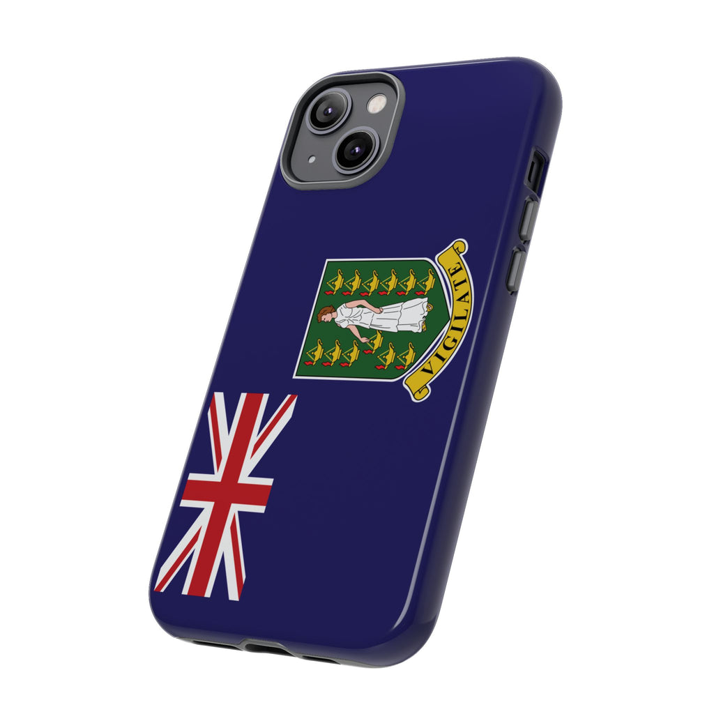 British Virgin Islands Flag Tough Phone Case - Irie Blues Boutique