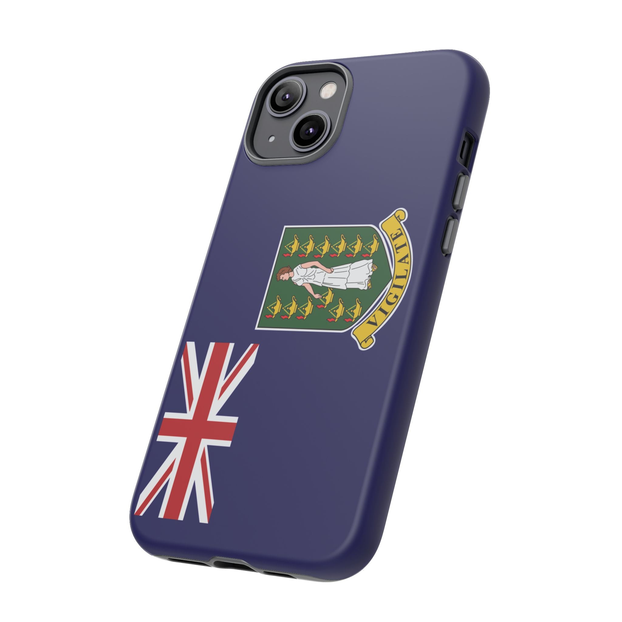 British Virgin Islands Flag Tough Phone Case - Irie Blues Boutique
