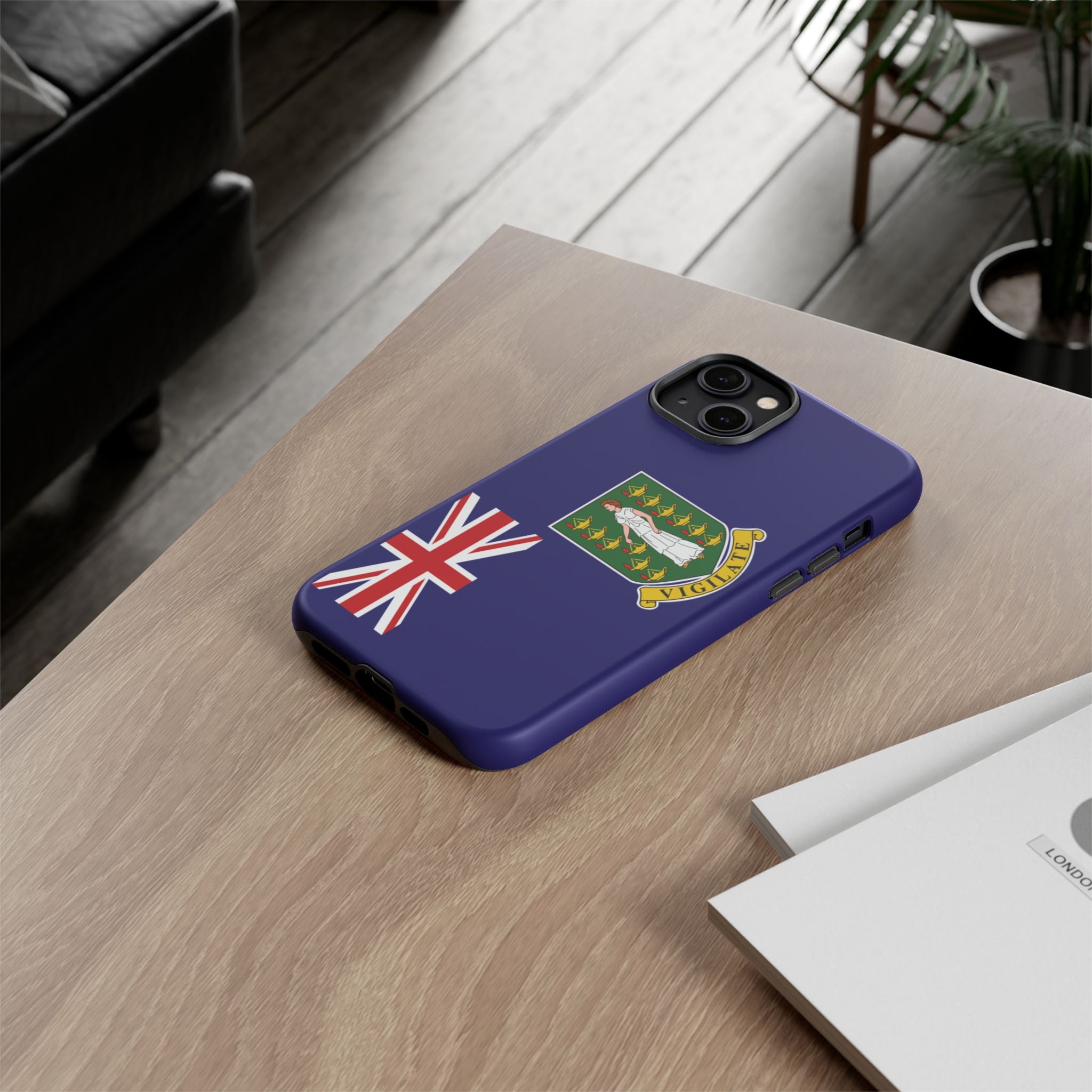 British Virgin Islands Flag Tough Phone Case - Irie Blues Boutique